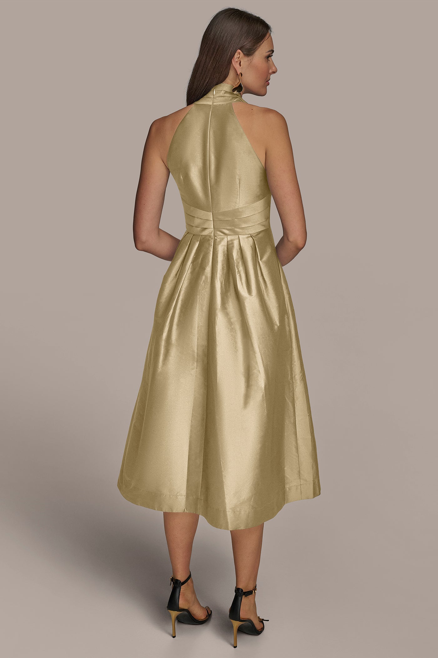 HALTER NECK A LINE COCKTAIL DRESS | View 2 | Dresses & Jumpsuits HALTER NECK A LINE COCKTAIL DRESS | View 2 | Dresses & Jumpsuits