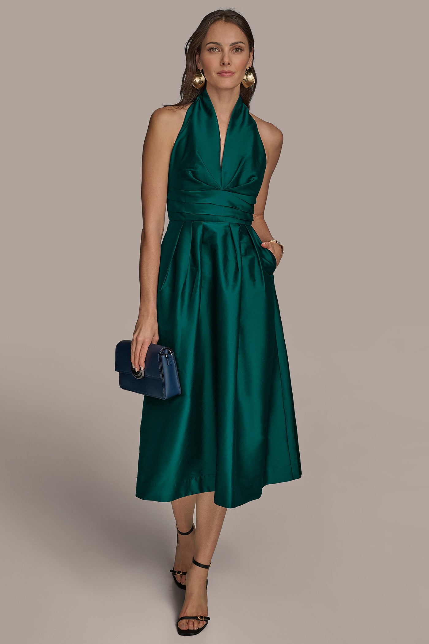 HALTER NECK A LINE COCKTAIL DRESS | View 1 | Dresses & Jumpsuits HALTER NECK A LINE COCKTAIL DRESS | View 1 | Dresses & Jumpsuits