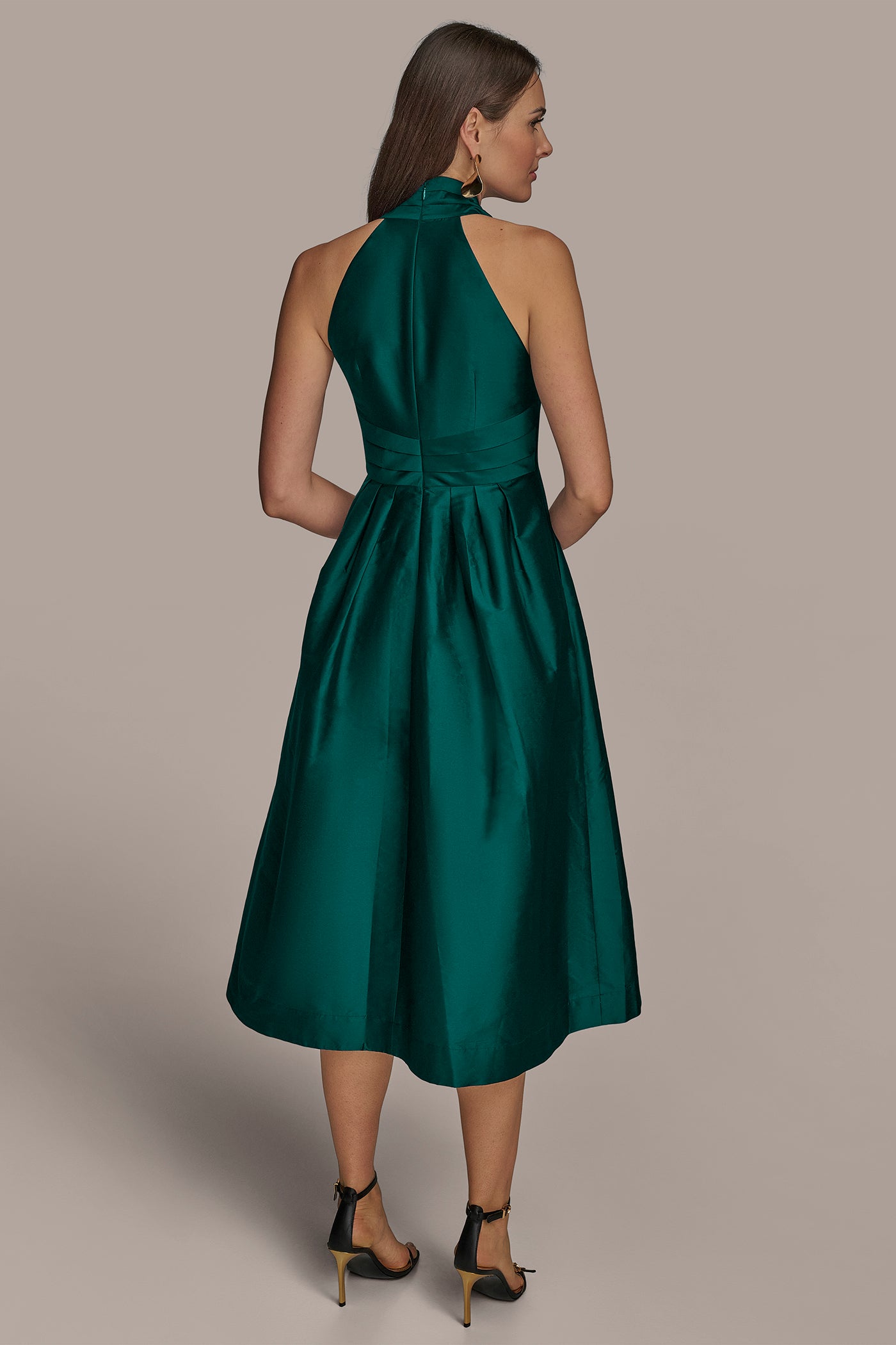 HALTER NECK A LINE COCKTAIL DRESS | View 2 | Dresses & Jumpsuits HALTER NECK A LINE COCKTAIL DRESS | View 2 | Dresses & Jumpsuits