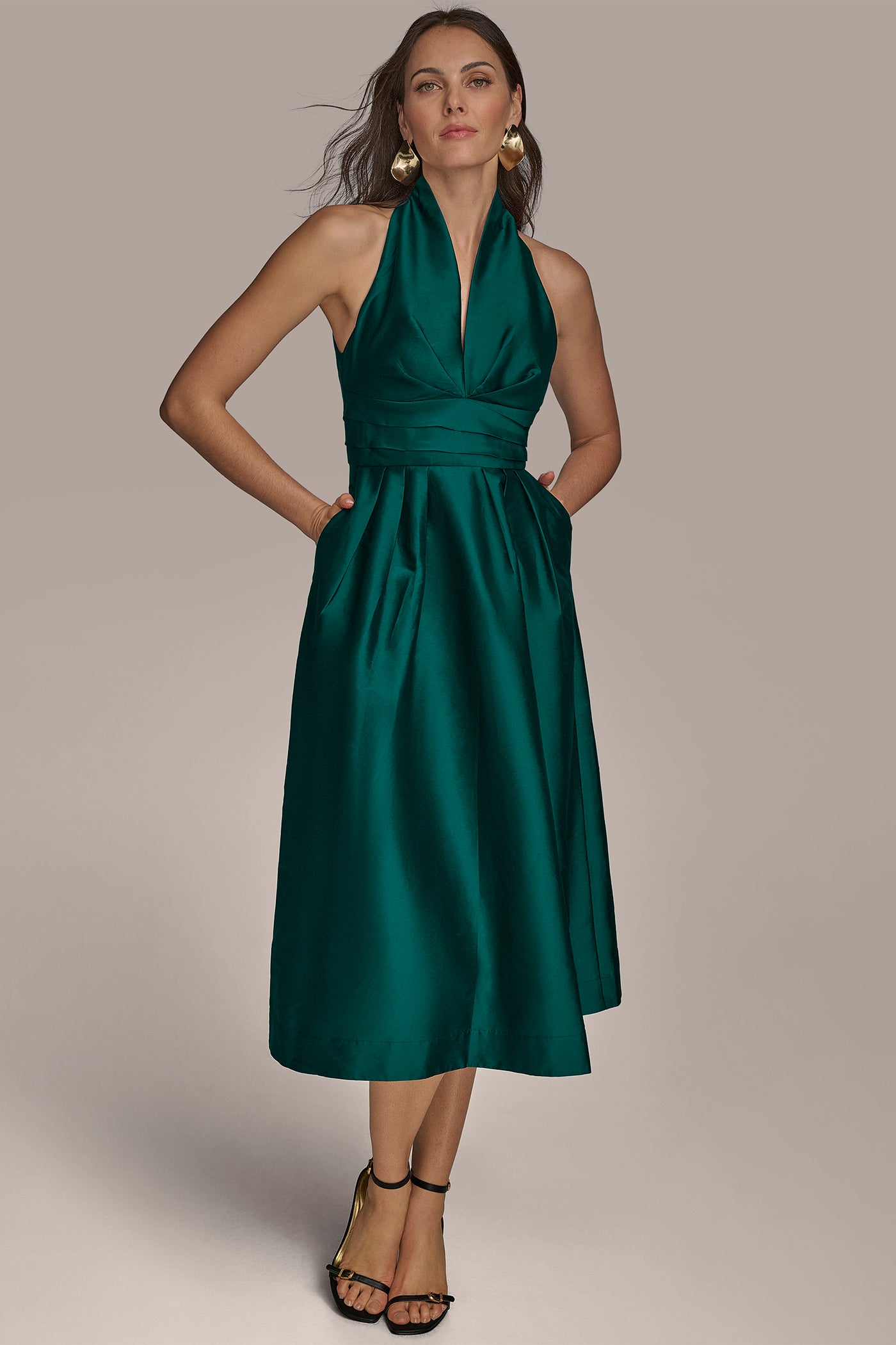 HALTER NECK A LINE COCKTAIL DRESS VIEW 4 | Dresses & Jumpsuits HALTER NECK A LINE COCKTAIL DRESS VIEW 4 | Dresses & Jumpsuits