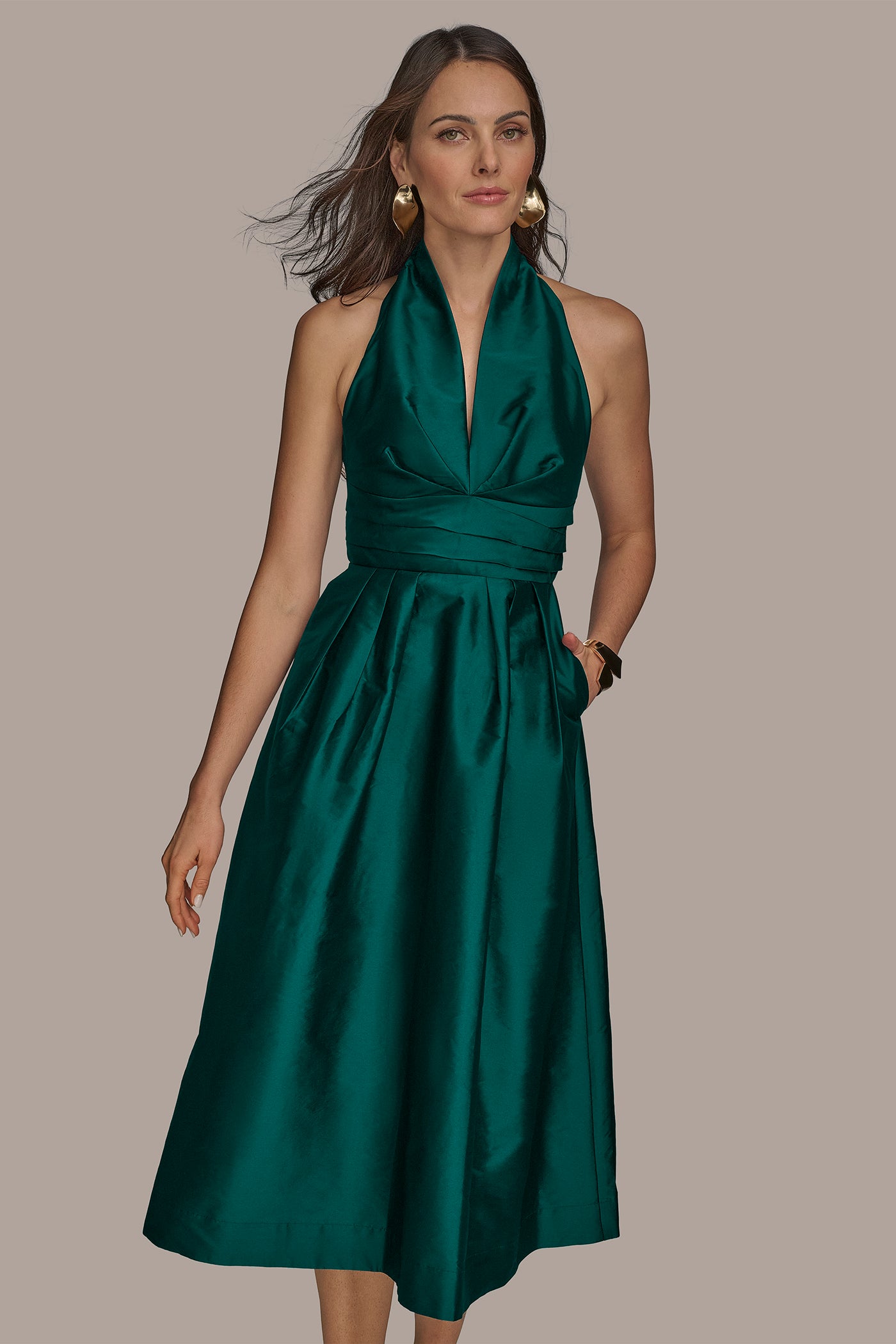 HALTER NECK A LINE COCKTAIL DRESS VIEW 5 | Dresses & Jumpsuits HALTER NECK A LINE COCKTAIL DRESS VIEW 5 | Dresses & Jumpsuits