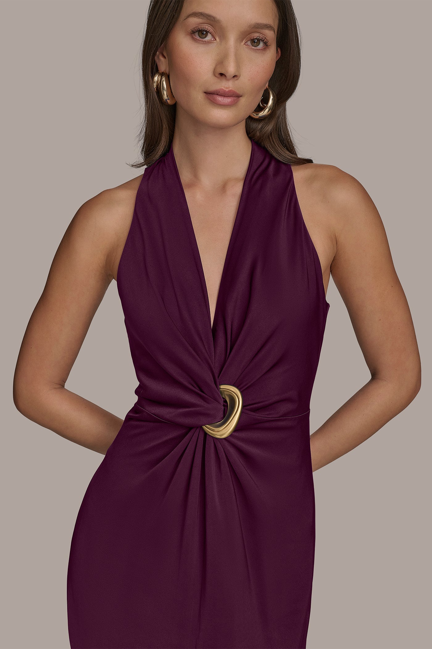 VNECK GOWN VIEW 5 | New clothing VNECK GOWN VIEW 5 | New clothing