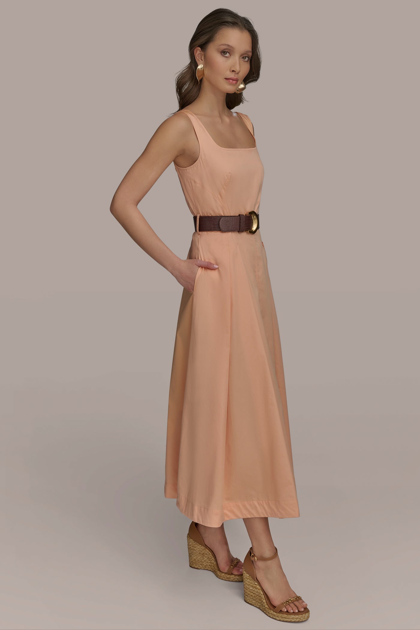 COTTON A LINE MIDI VIEW 3 | Essential Dresses COTTON A LINE MIDI VIEW 3 | Essential Dresses