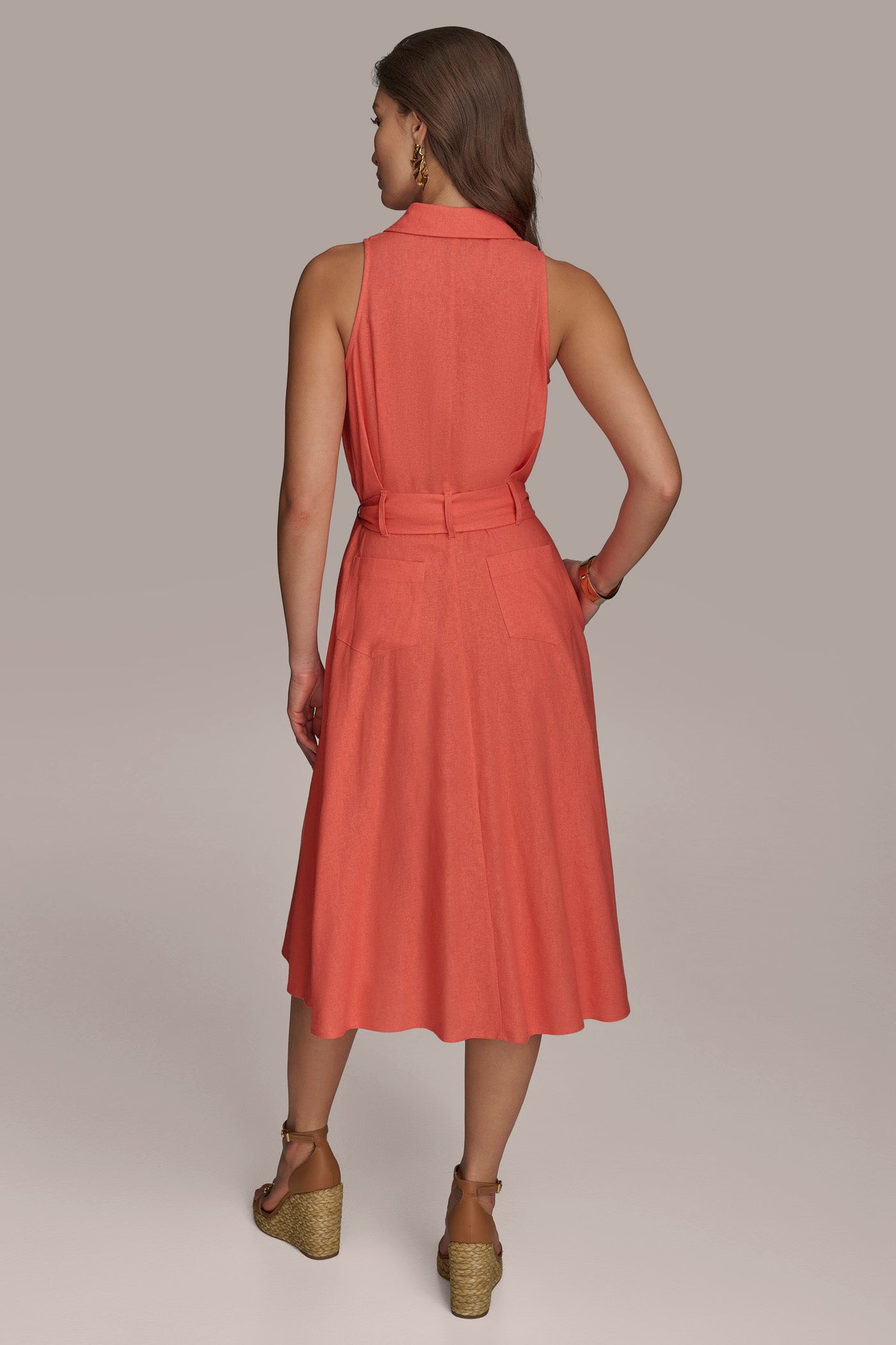 A LINE MIDI SHIRT DRESS | View 2 | Essential Dresses A LINE MIDI SHIRT DRESS | View 2 | Essential Dresses