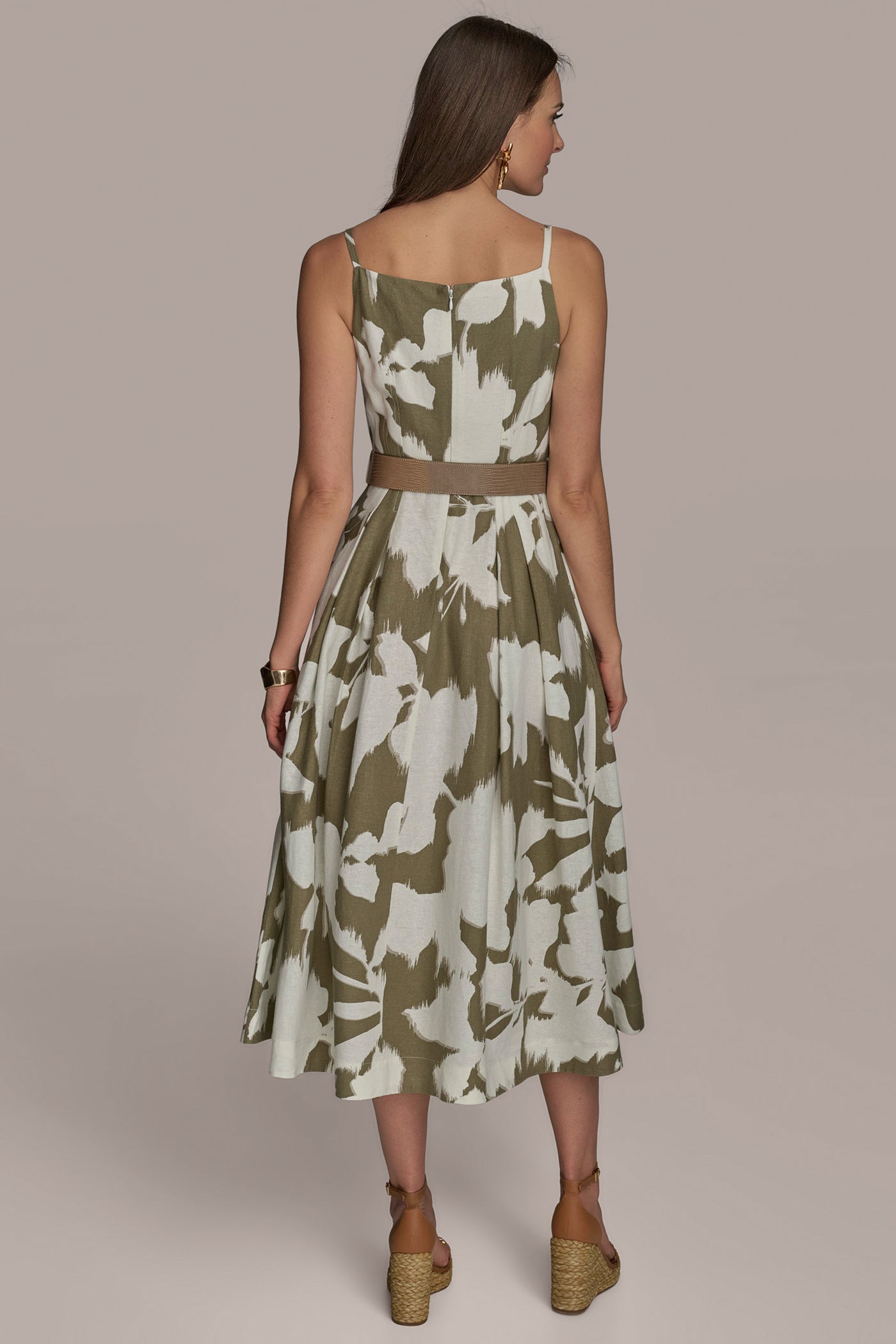 BOAT NECK FLORAL A LINE DRESS | View 2 | Essential Dresses BOAT NECK FLORAL A LINE DRESS | View 2 | Essential Dresses