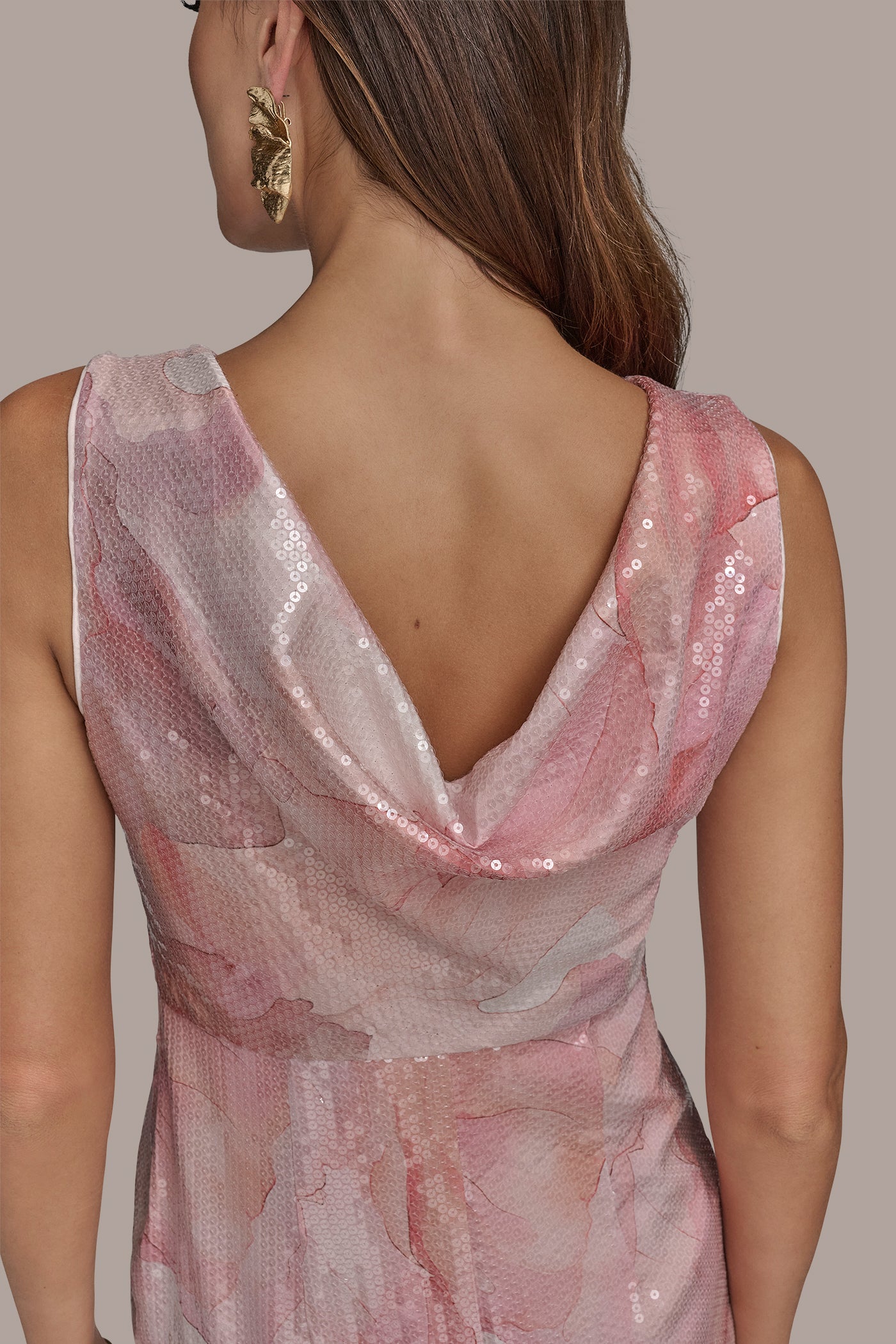 SLEEVELESS SEQUIN SHEATH DRESS VIEW 6 SLEEVELESS SEQUIN SHEATH DRESS VIEW 6