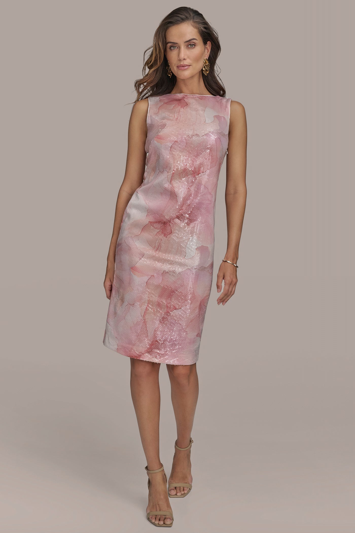 SLEEVELESS SEQUIN SHEATH DRESS | View 1 | SALE SLEEVELESS SEQUIN SHEATH DRESS | View 1 | SALE