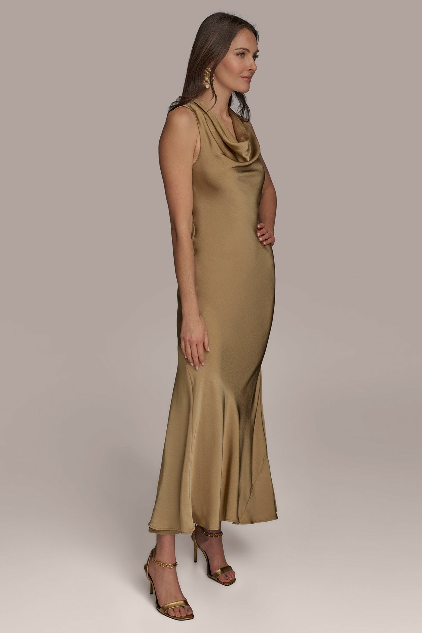 COWL NECK GOWN VIEW 3 | SALE COWL NECK GOWN VIEW 3 | SALE
