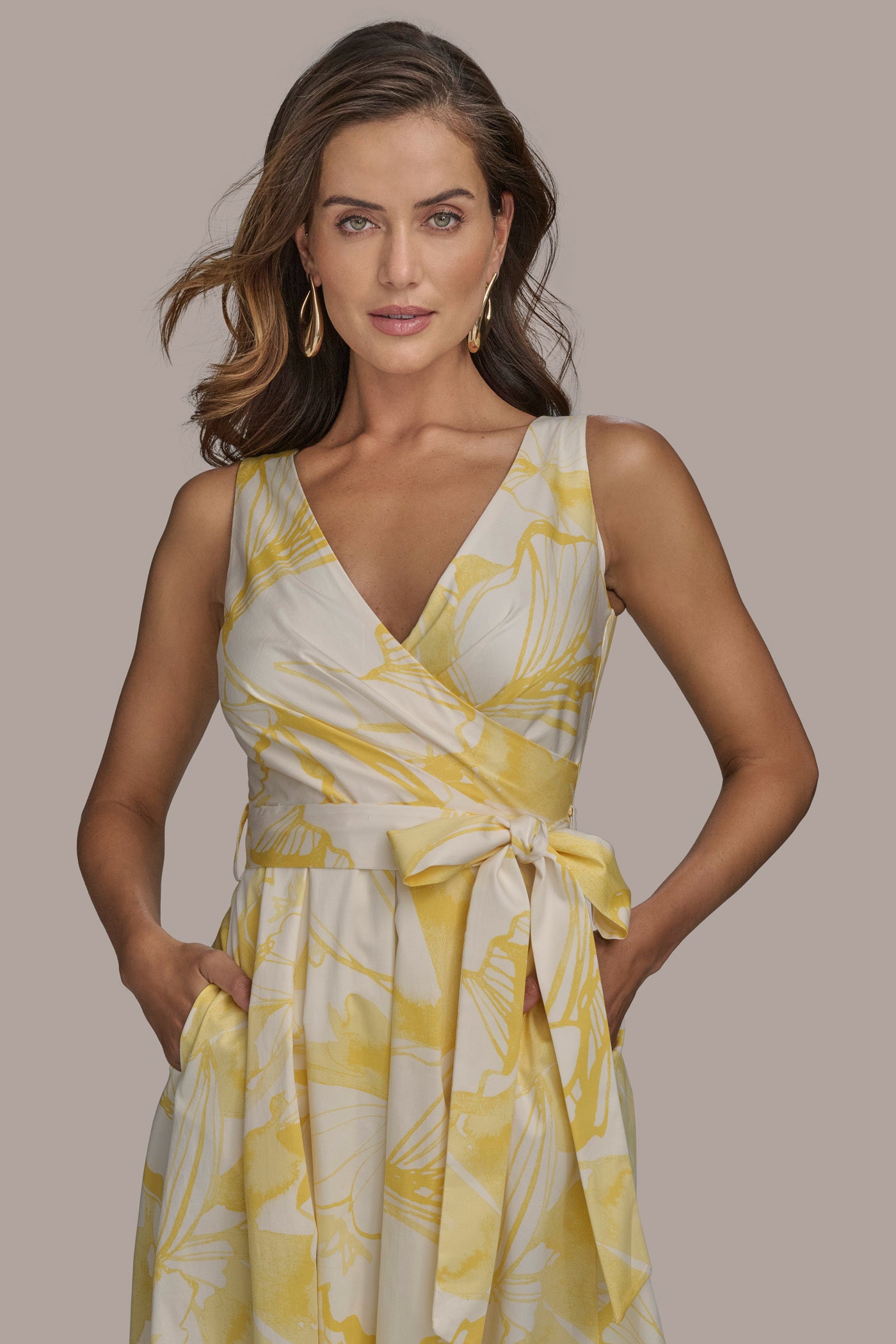 COTTON FIT AND FLARE MIDI DRESS VIEW 5 | Essential Dresses COTTON FIT AND FLARE MIDI DRESS VIEW 5 | Essential Dresses