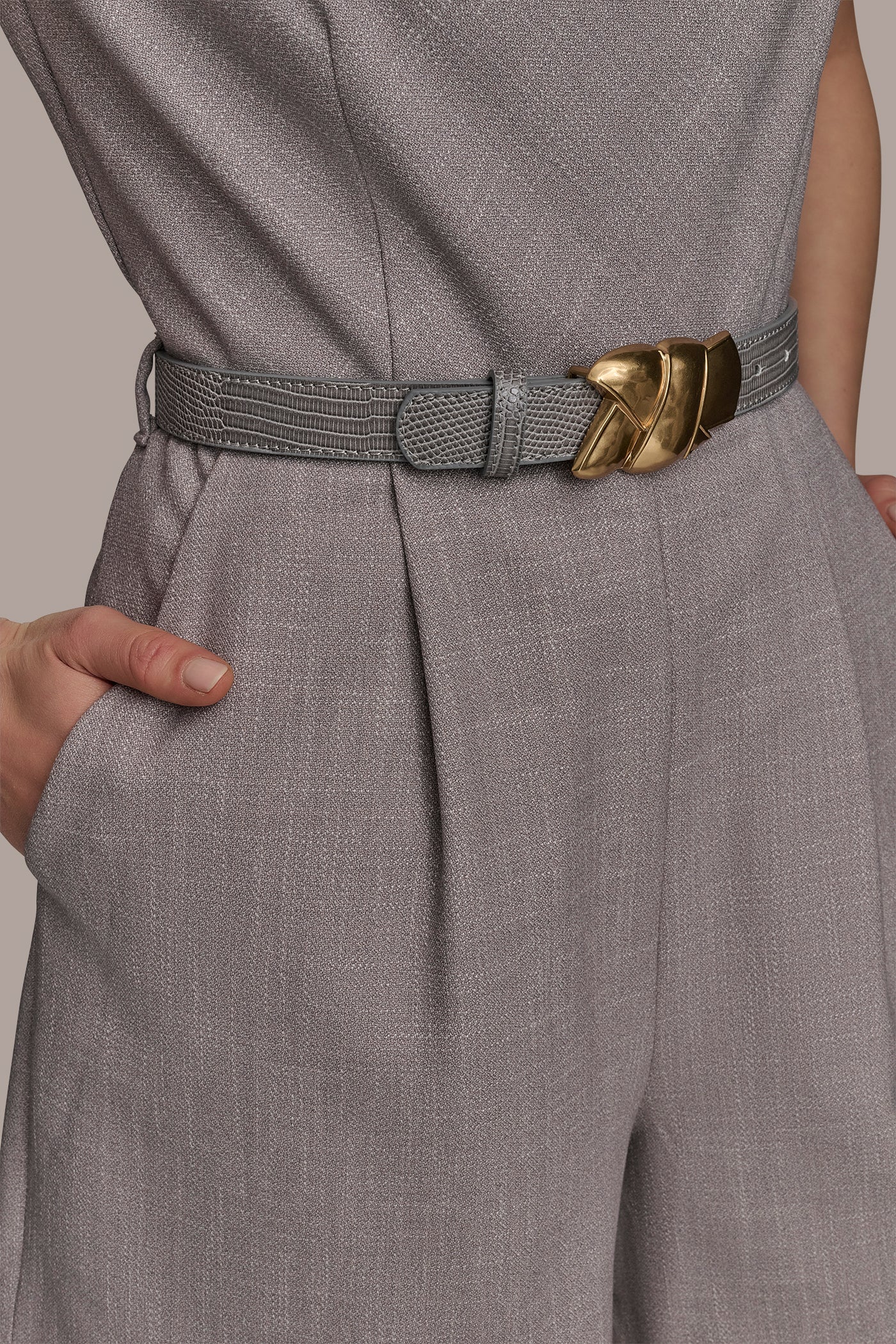 COWL NECK BELTED ROMPER VIEW 7 | Clothing COWL NECK BELTED ROMPER VIEW 7 | Clothing