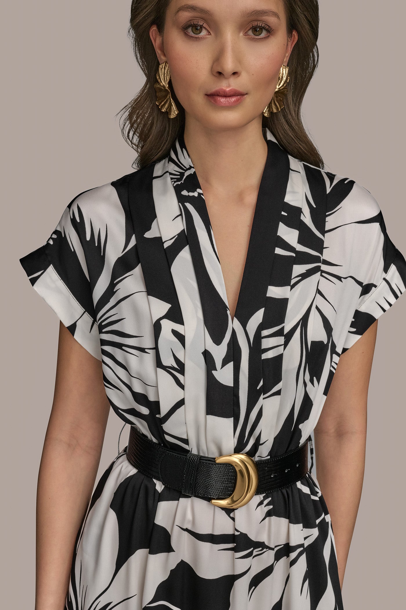 BELTED FLORAL A LINE MIDI VIEW 4 | SALE BELTED FLORAL A LINE MIDI VIEW 4 | SALE