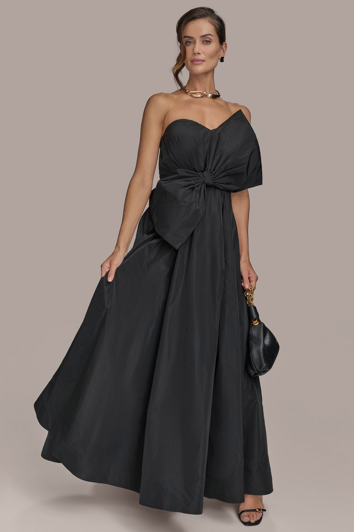TAFFETA BALLGOWN WITH BOW | View 1 | Evening & Formal TAFFETA BALLGOWN WITH BOW | View 1 | Evening & Formal