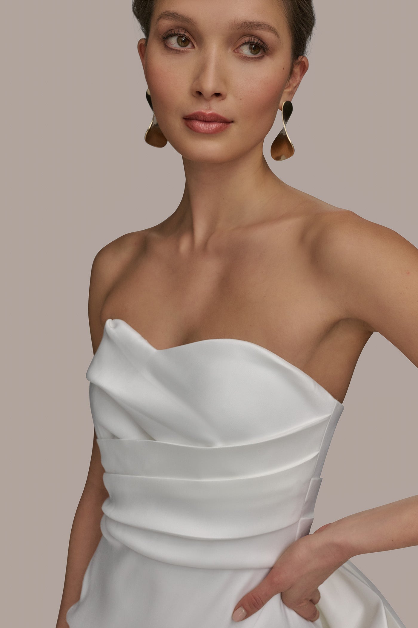 COCKTAIL DRESS WITH BACK BOW VIEW 7 COCKTAIL DRESS WITH BACK BOW VIEW 7