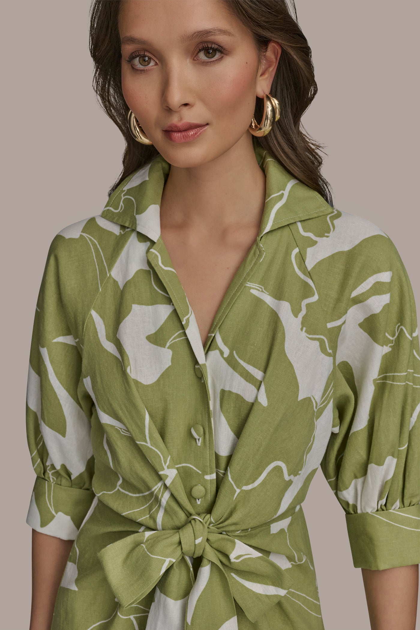 A LINE MIDI SHIRT DRESS VIEW 5 A LINE MIDI SHIRT DRESS VIEW 5