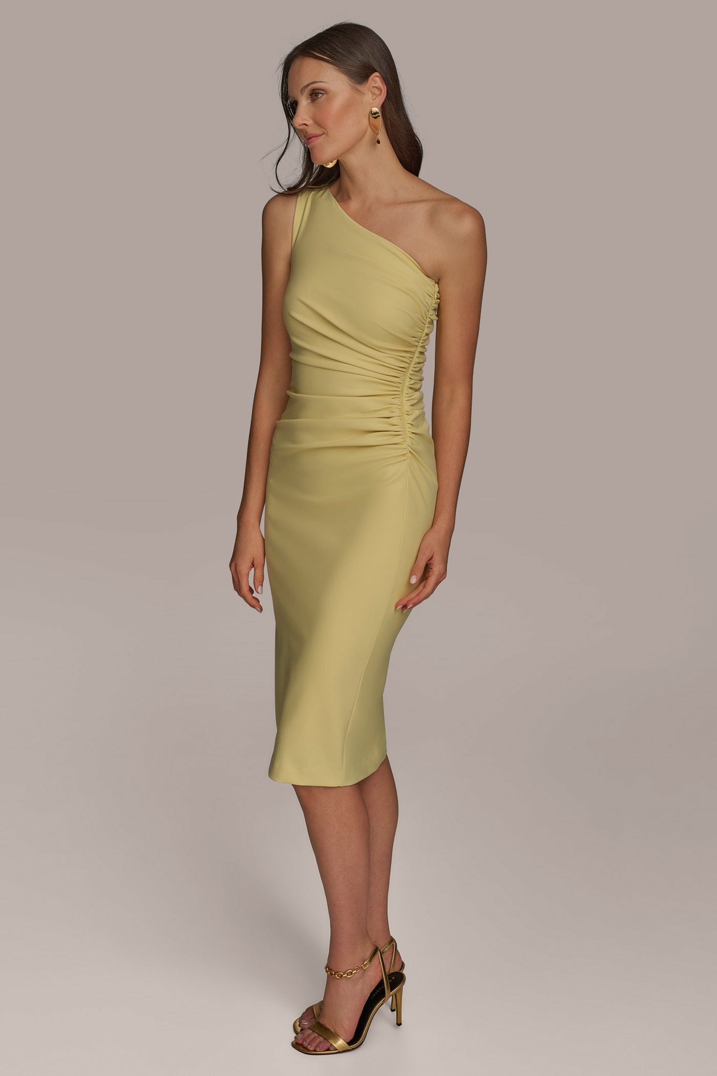 ONE SHOULDER SHEATH VIEW 8 | SALE ONE SHOULDER SHEATH VIEW 8 | SALE