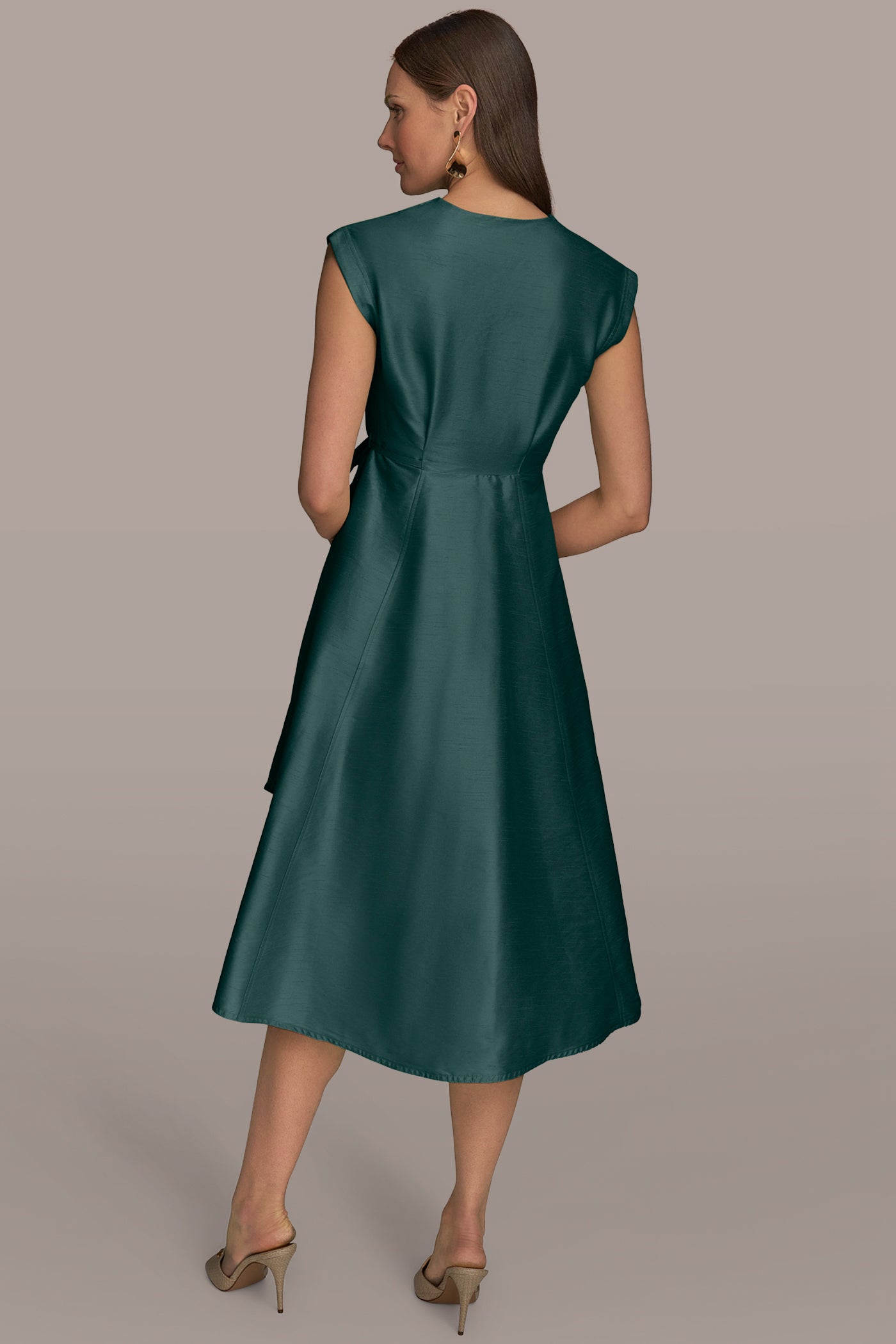 GATHERED WRAP DRESS VIEW 3 | Dresses & Jumpsuits GATHERED WRAP DRESS VIEW 3 | Dresses & Jumpsuits
