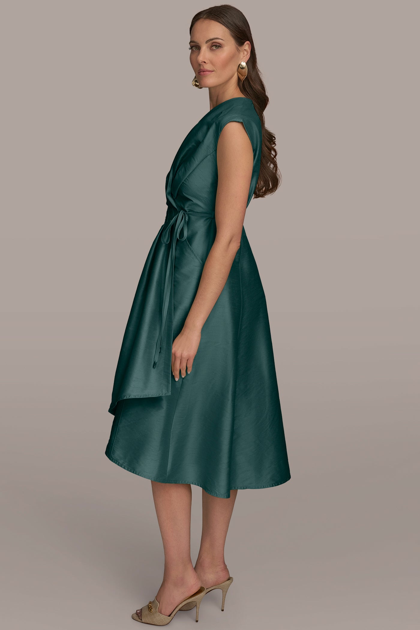 GATHERED WRAP DRESS | View 2 | Dresses & Jumpsuits GATHERED WRAP DRESS | View 2 | Dresses & Jumpsuits