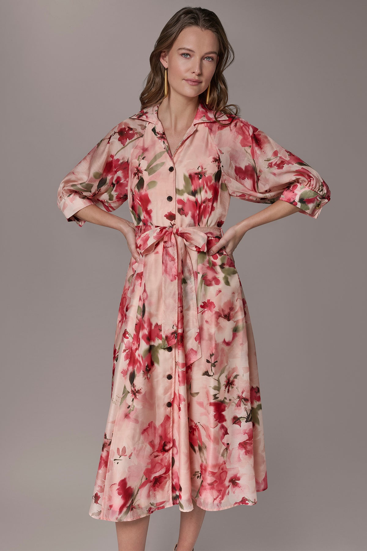 midi shirt dress Buy Love & Roses Ivory Geo Petite Printed Belted Midi Shirt Dress from Next USA