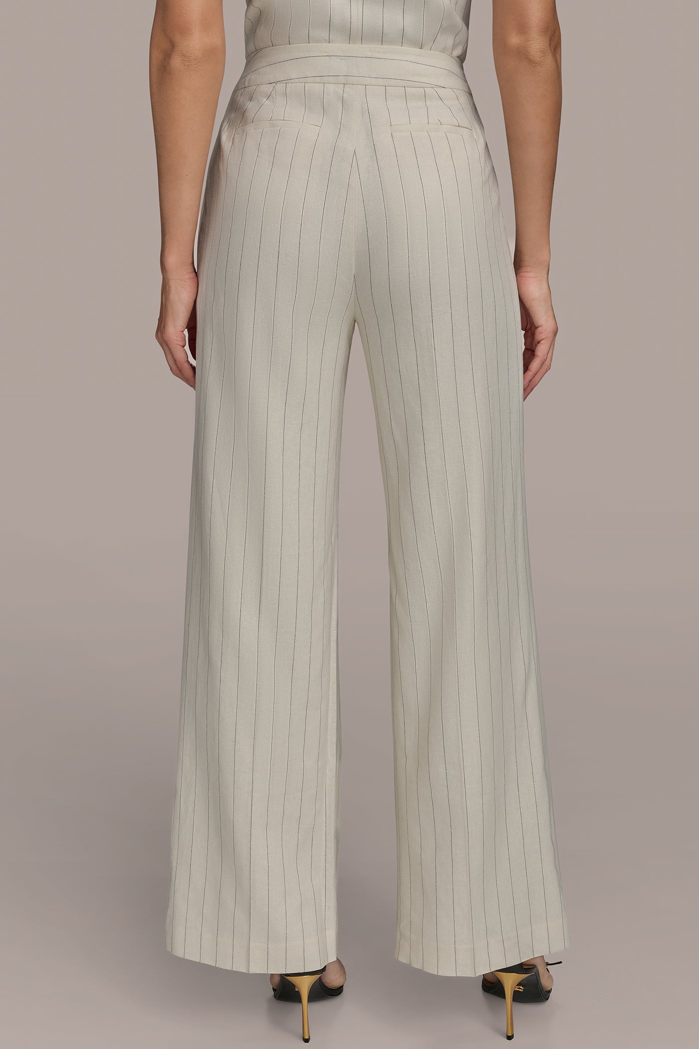 PINSTRIPE STRAIGHT LEG PANT | View 2 | Pants PINSTRIPE STRAIGHT LEG PANT | View 2 | Pants