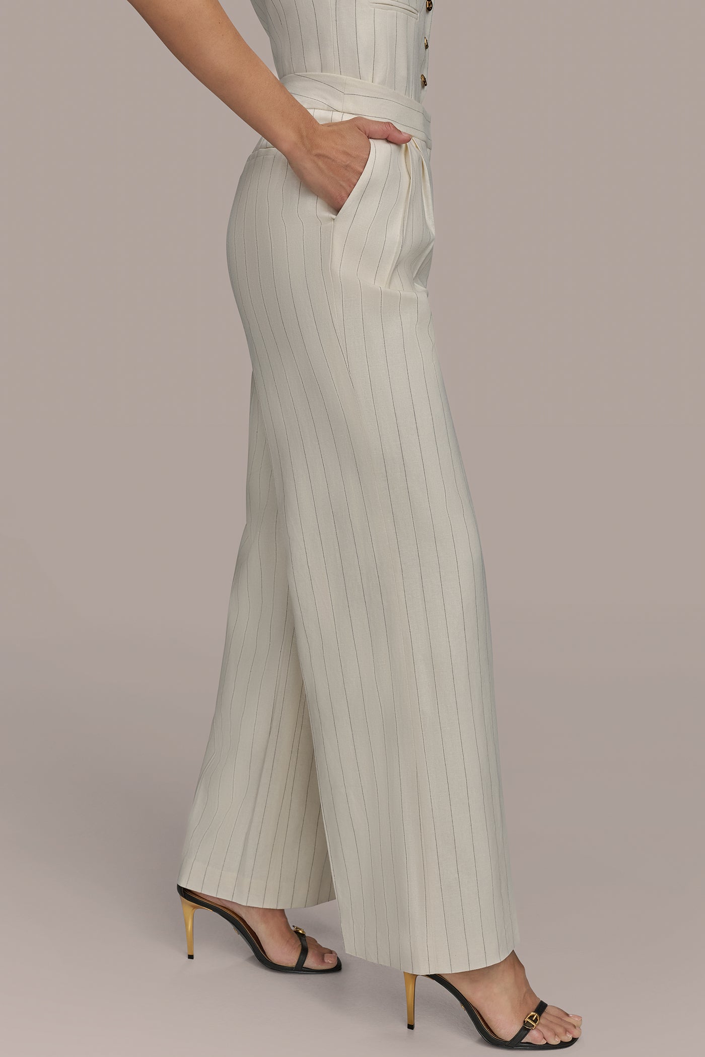 PINSTRIPE STRAIGHT LEG PANT VIEW 3 | Pants PINSTRIPE STRAIGHT LEG PANT VIEW 3 | Pants