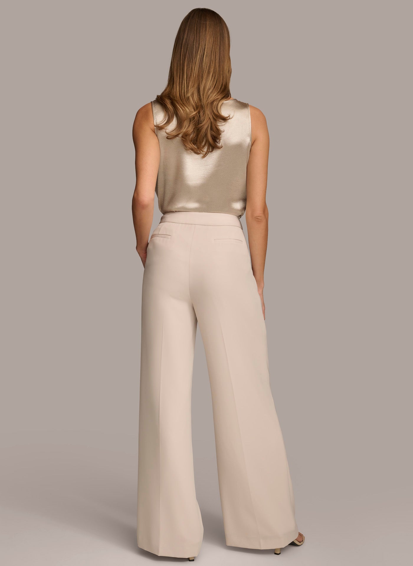 SOFT SUITING WIDE LEG PANT