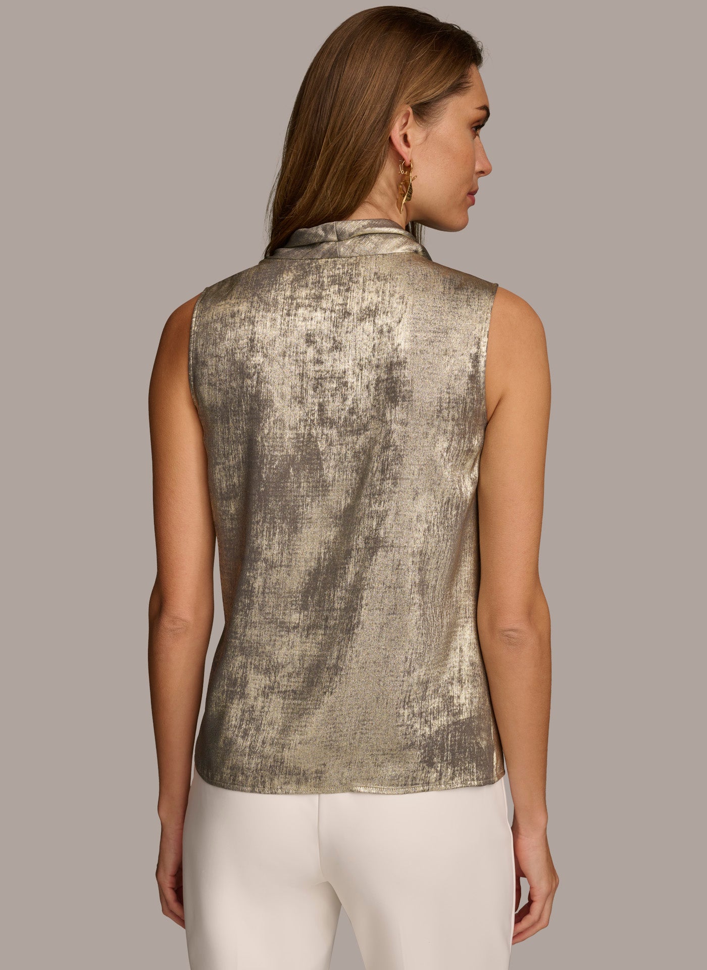 NOVELTY COWL NECK BLOUSE | View 2 | Summer Collection NOVELTY COWL NECK BLOUSE | View 2 | Summer Collection