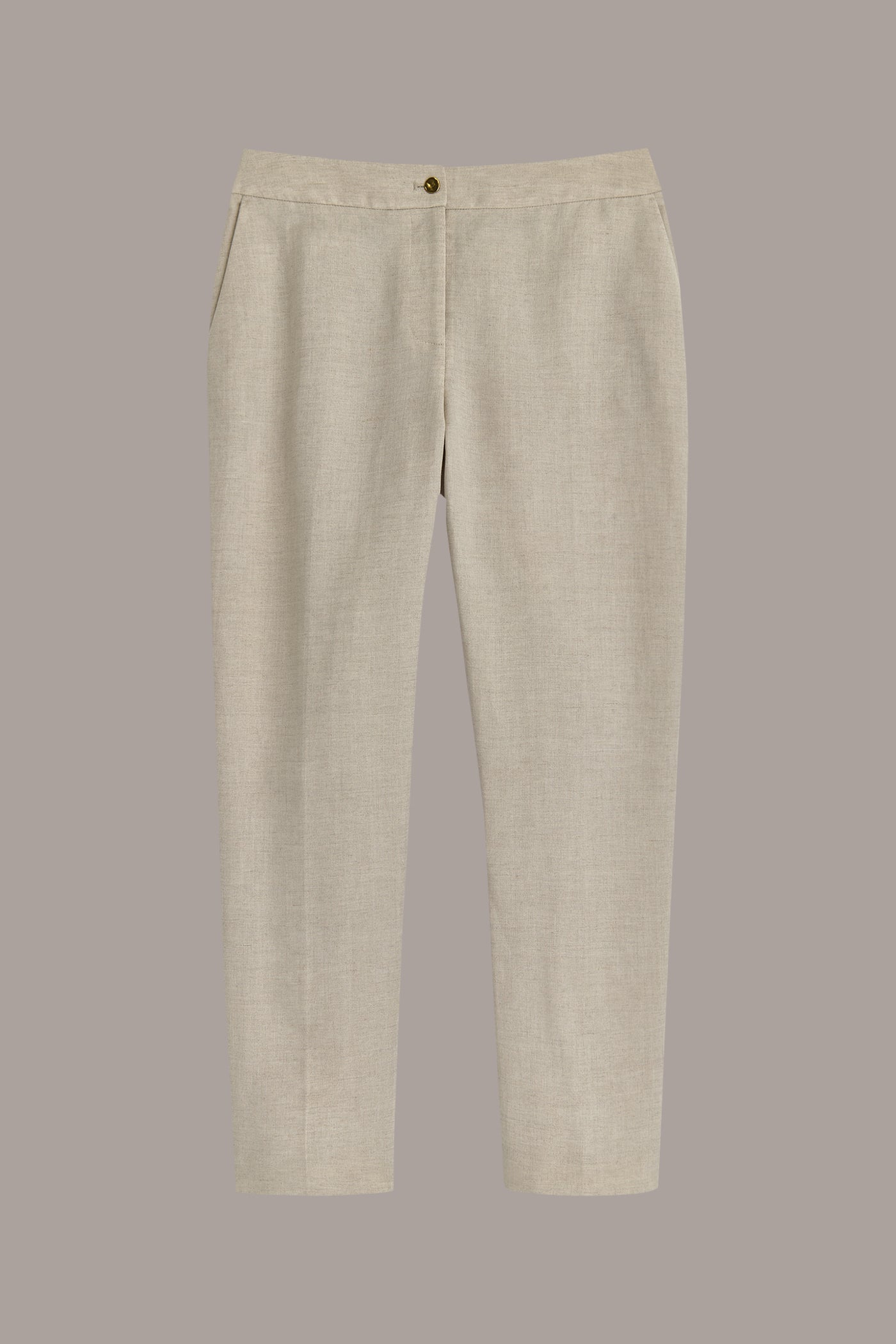 LINEN-BLEND SLIM LEG PANT VIEW 7 | Matching Sets LINEN-BLEND SLIM LEG PANT VIEW 7 | Matching Sets