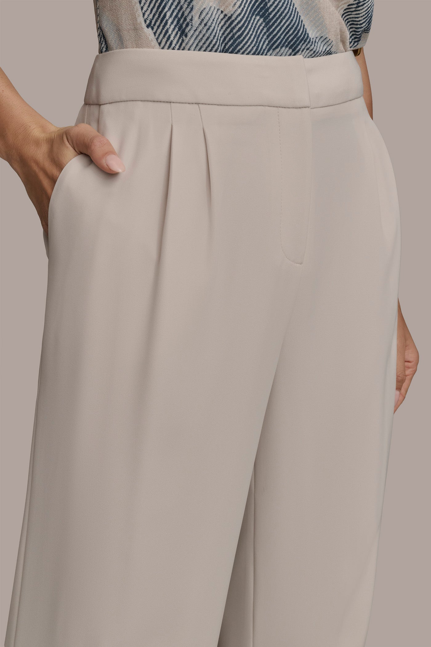 PLEATED WIDE LEG PANT VIEW 6 | Suits and Separates PLEATED WIDE LEG PANT VIEW 6 | Suits and Separates
