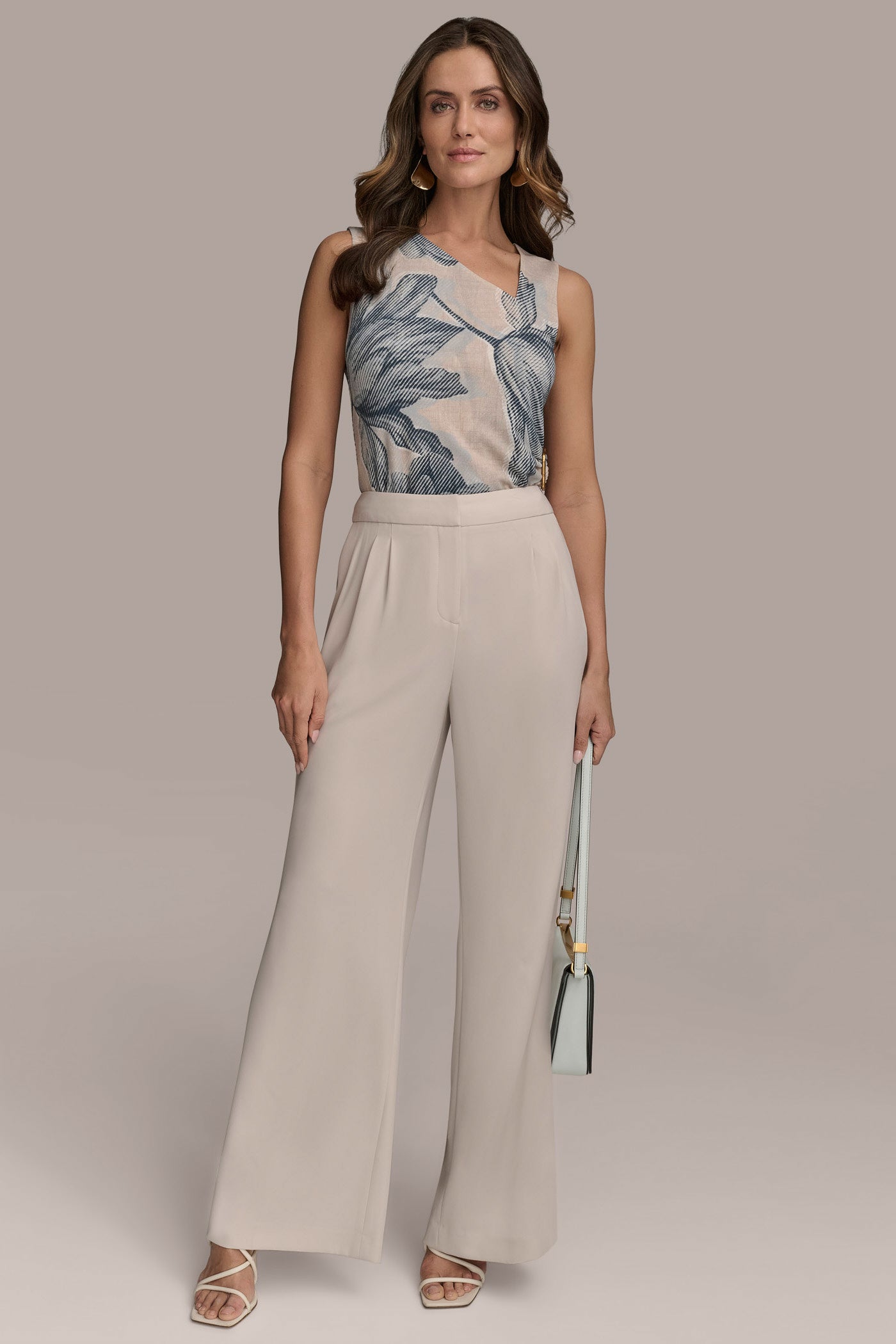 PLEATED WIDE LEG PANT VIEW 4 | Suits and Separates PLEATED WIDE LEG PANT VIEW 4 | Suits and Separates