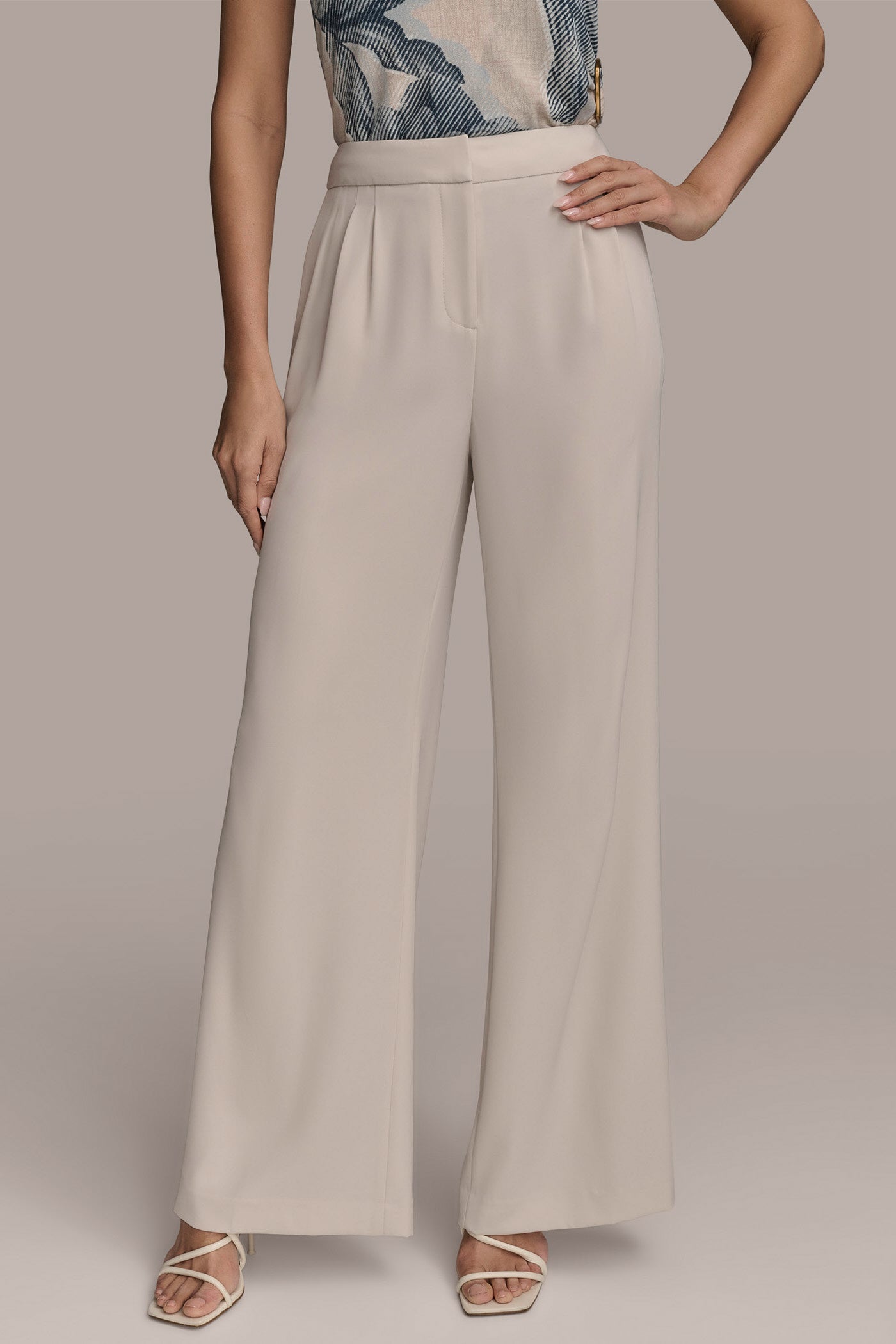 PLEATED WIDE LEG PANT | View 1 | Suits and Separates PLEATED WIDE LEG PANT | View 1 | Suits and Separates