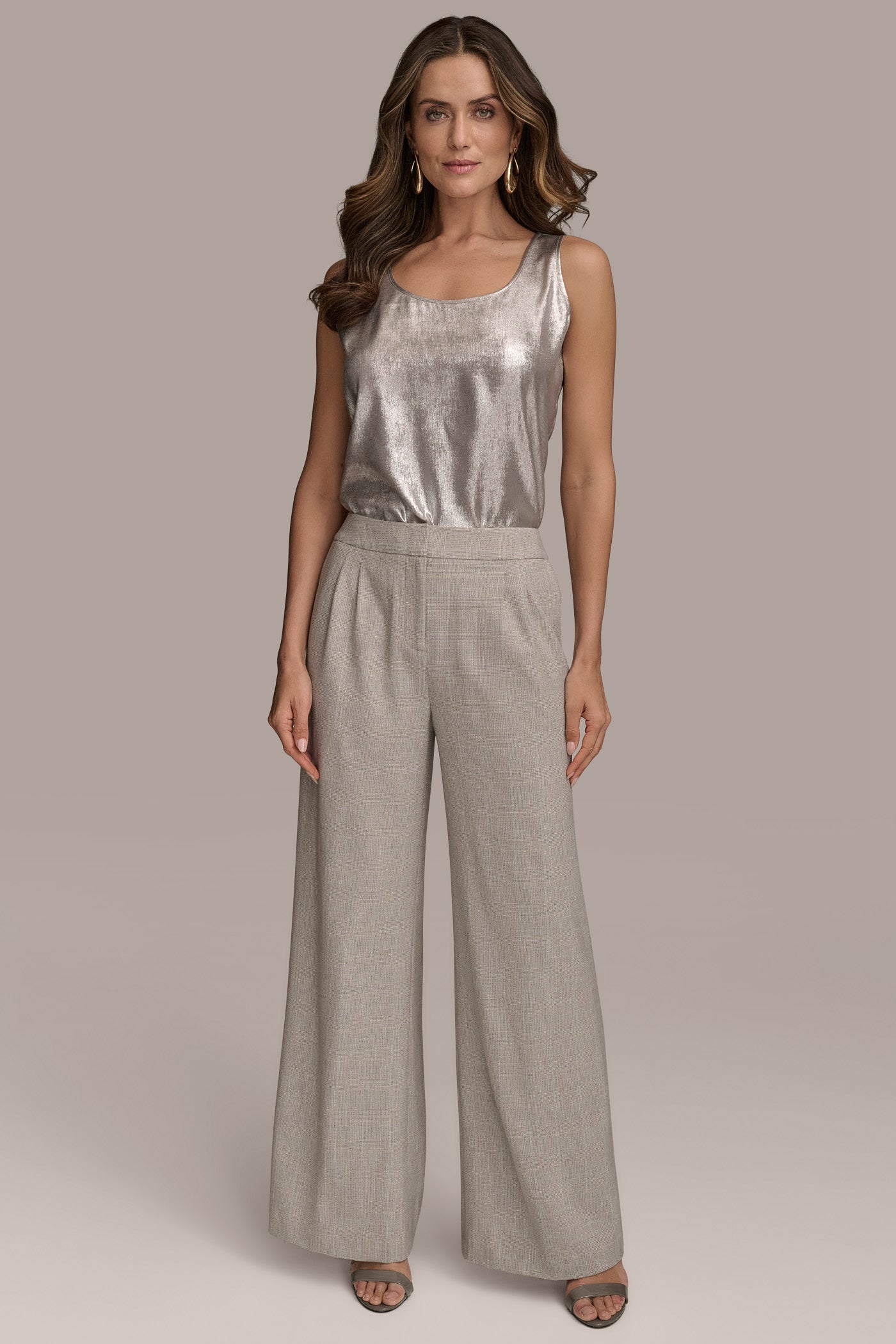 PLEATED WIDE LEG PANT VIEW 4 | Suits and Separates PLEATED WIDE LEG PANT VIEW 4 | Suits and Separates