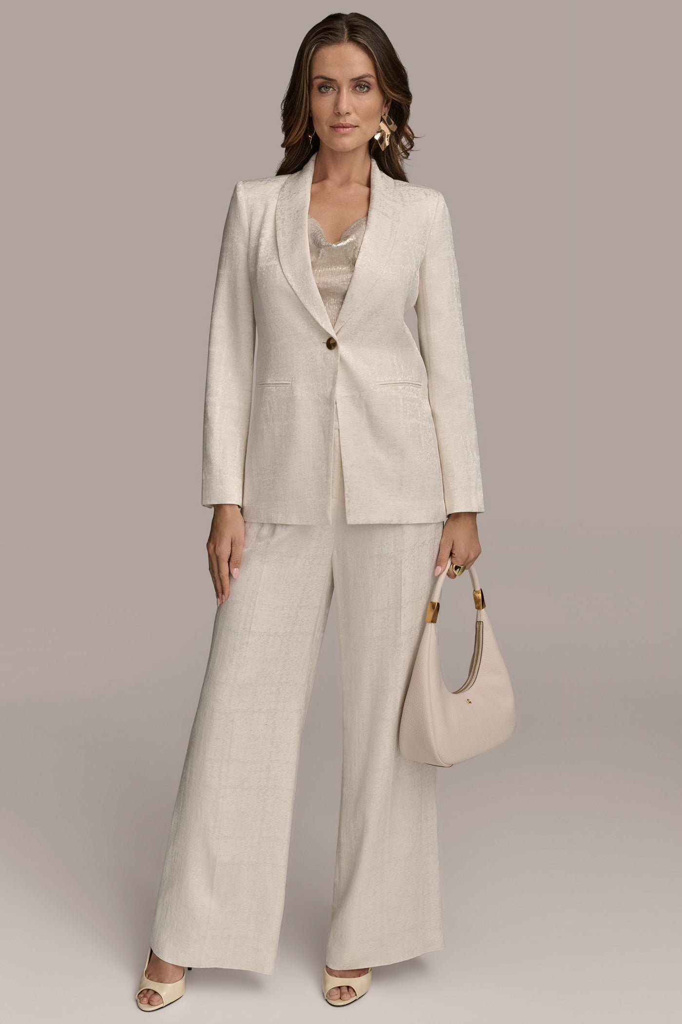 JACQUARD ONE BUTTON JACKET VIEW 5 | Suits and Separates JACQUARD ONE BUTTON JACKET VIEW 5 | Suits and Separates