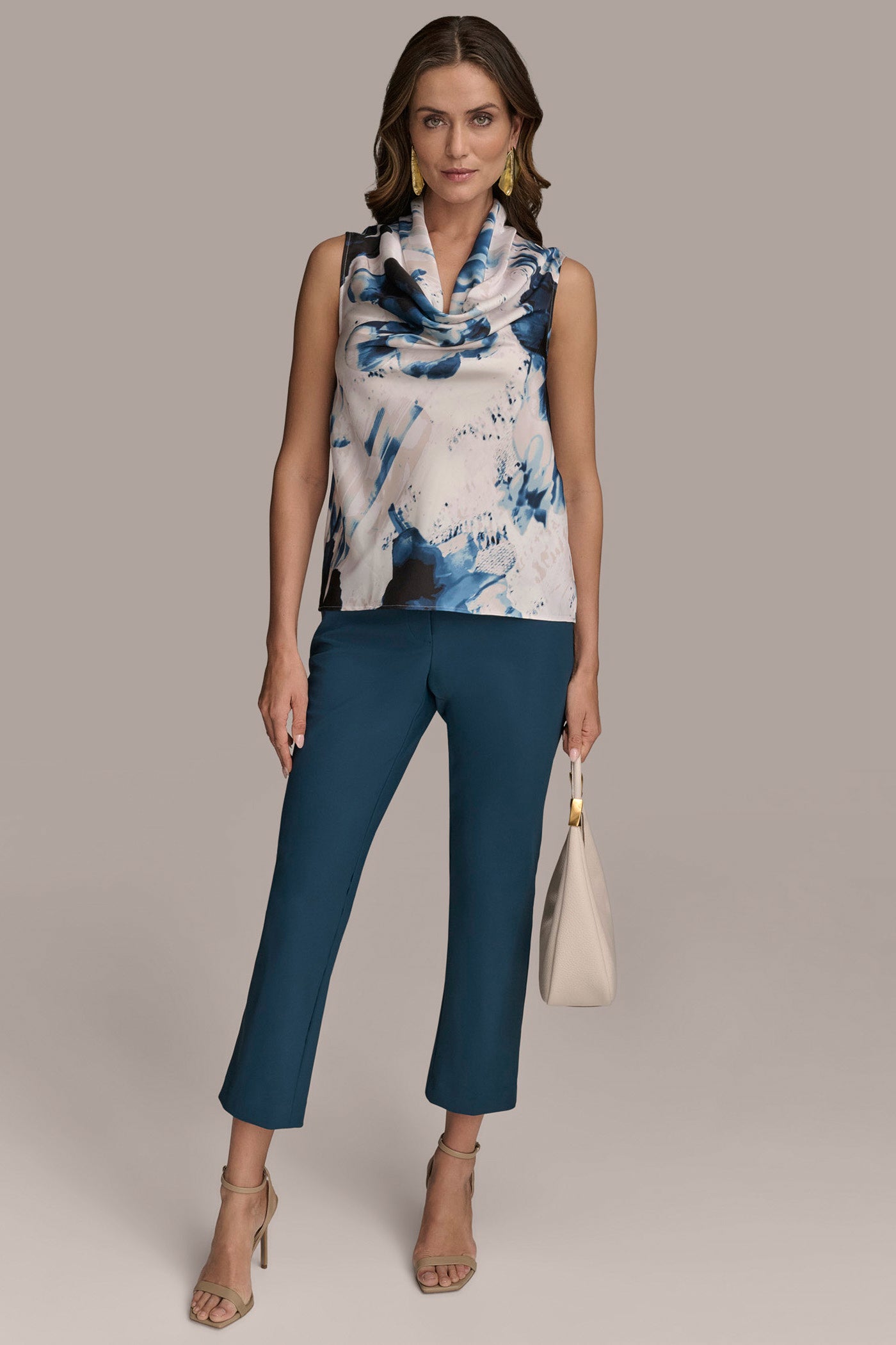 ABSTRACT FLORAL BLOUSE VIEW 3 | Tops ABSTRACT FLORAL BLOUSE VIEW 3 | Tops