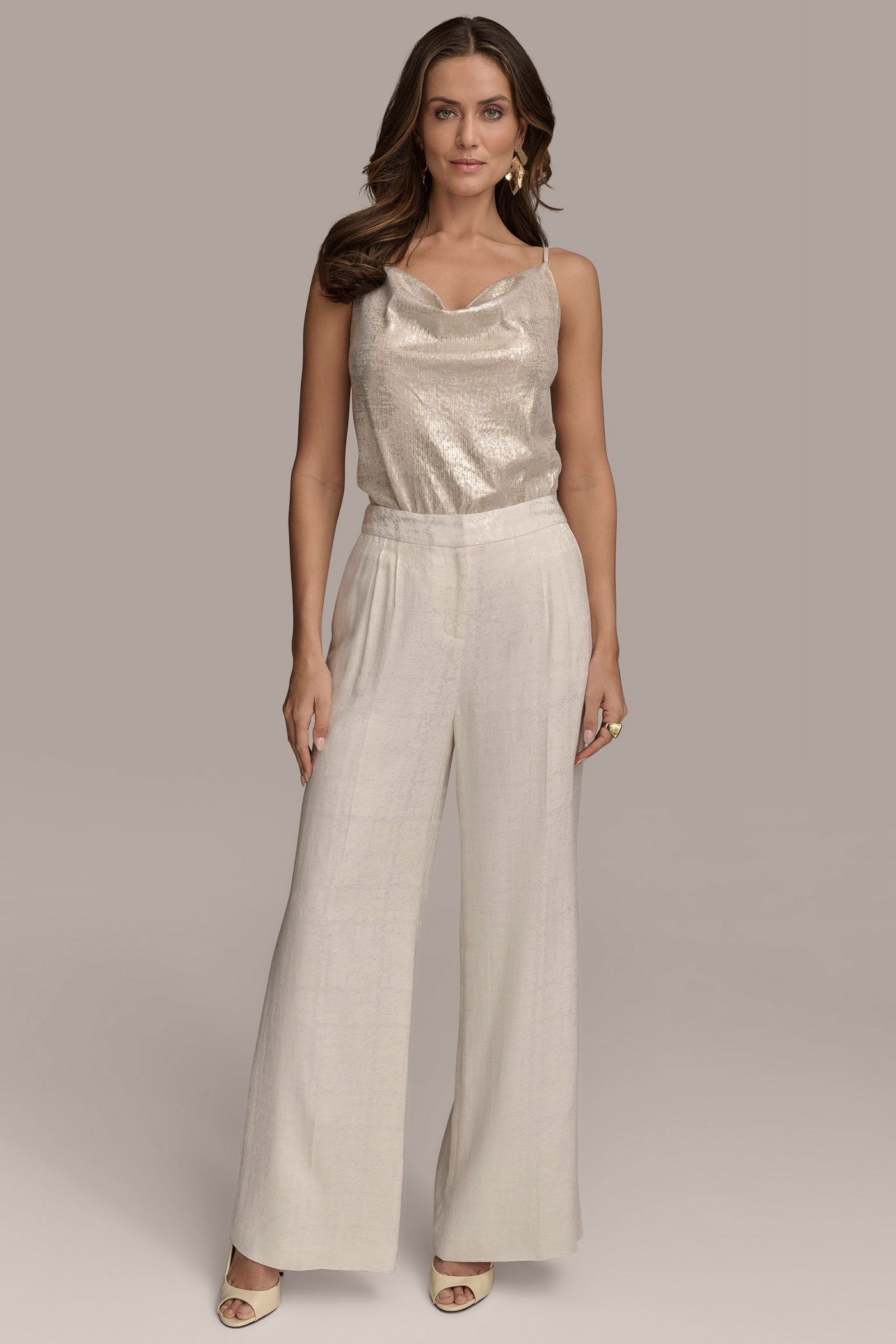 JACQUARD WIDE LEG PANT VIEW 4 | Suits and Separates JACQUARD WIDE LEG PANT VIEW 4 | Suits and Separates