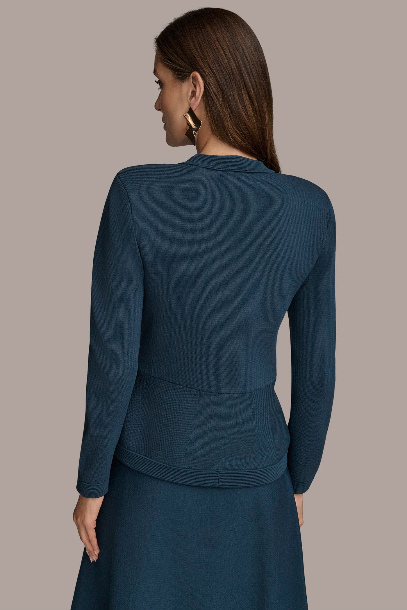 SWEATER SUIT BLAZER | View 2 | Suits and Separates SWEATER SUIT BLAZER | View 2 | Suits and Separates