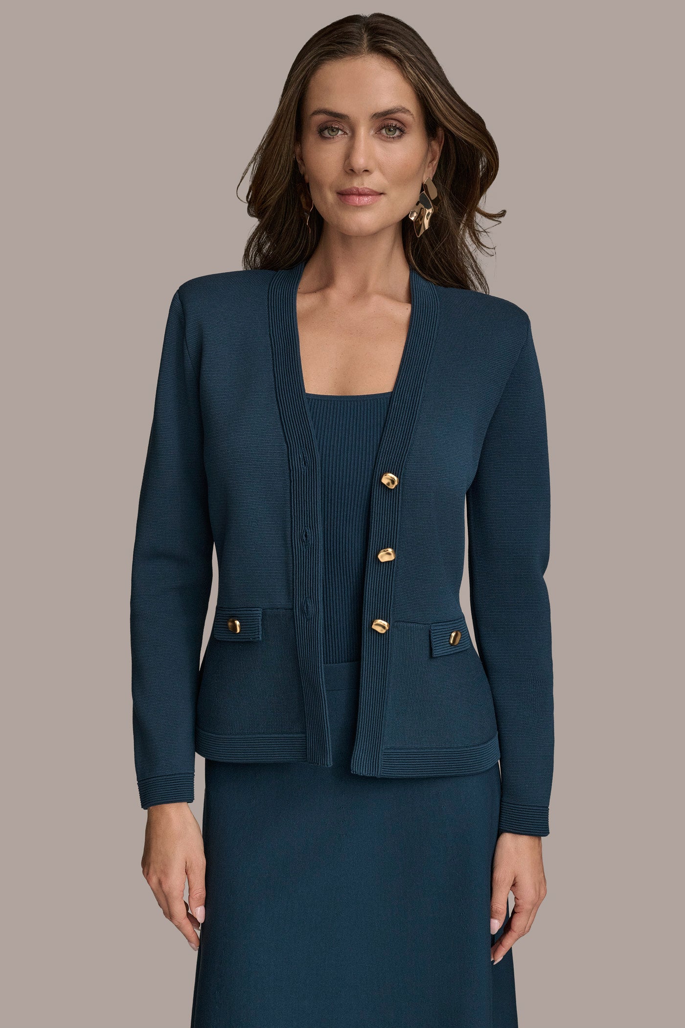 SWEATER SUIT BLAZER VIEW 4 | Suits and Separates SWEATER SUIT BLAZER VIEW 4 | Suits and Separates