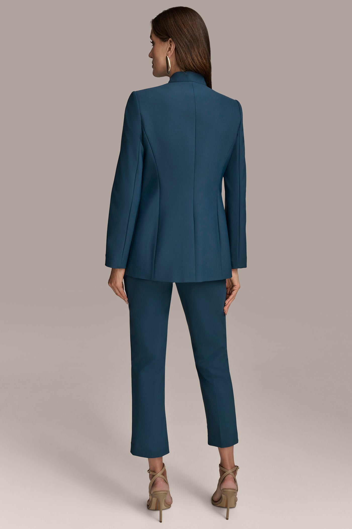 COLLARLESS SUIT BLAZER VIEW 5 | Suits and Separates COLLARLESS SUIT BLAZER VIEW 5 | Suits and Separates