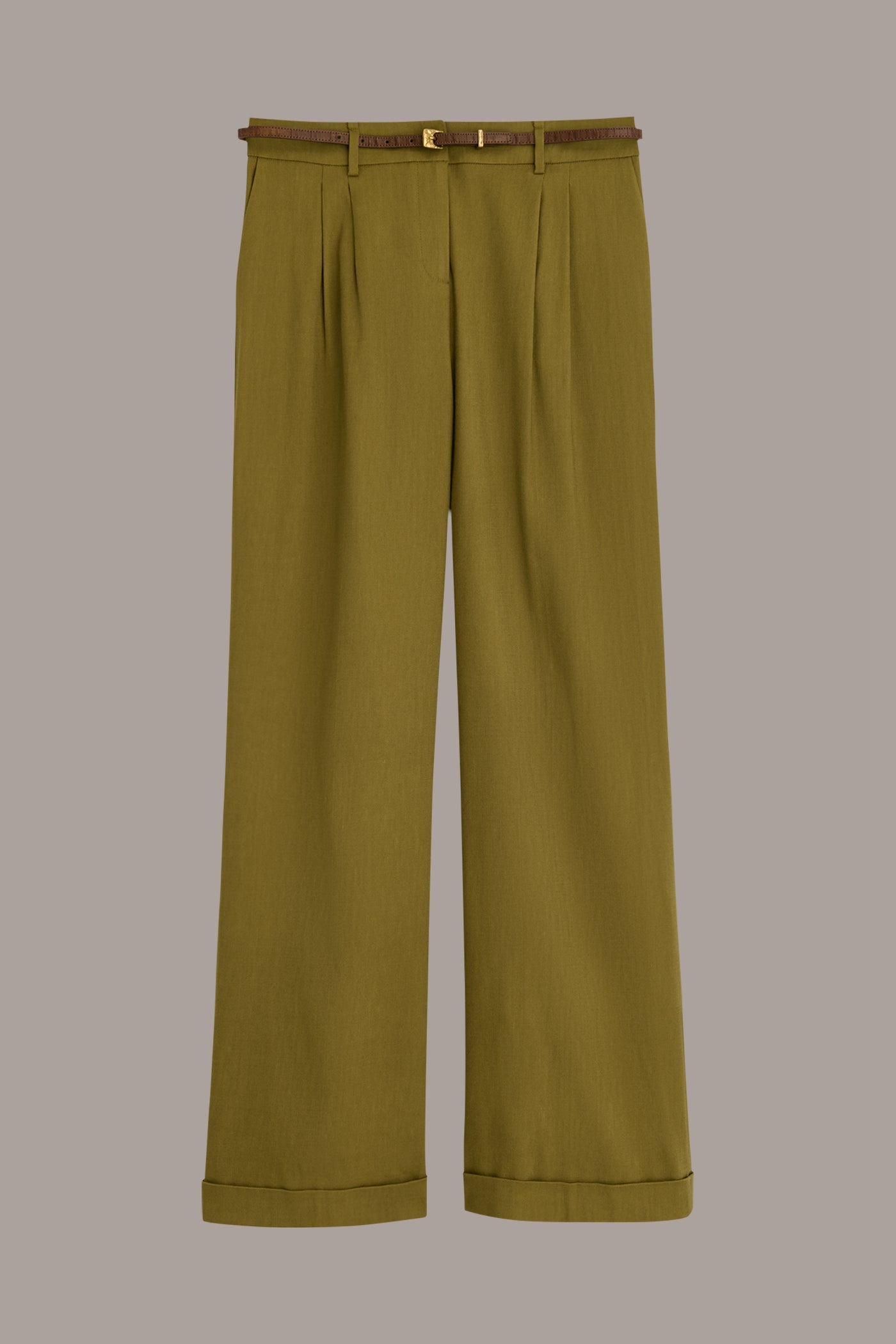 LINEN FULL LENGTH WIDE LEG PANT WITH BELT VIEW 7 | Suits and Separates LINEN FULL LENGTH WIDE LEG PANT WITH BELT VIEW 7 | Suits and Separates