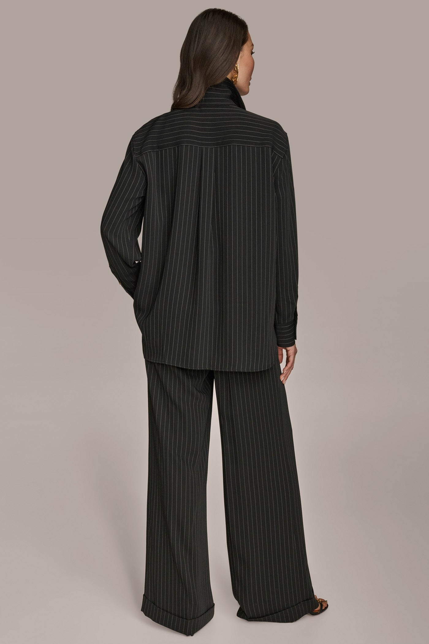 PINSTRIPE BLOUSE VIEW 5 | Matching Sets PINSTRIPE BLOUSE VIEW 5 | Matching Sets