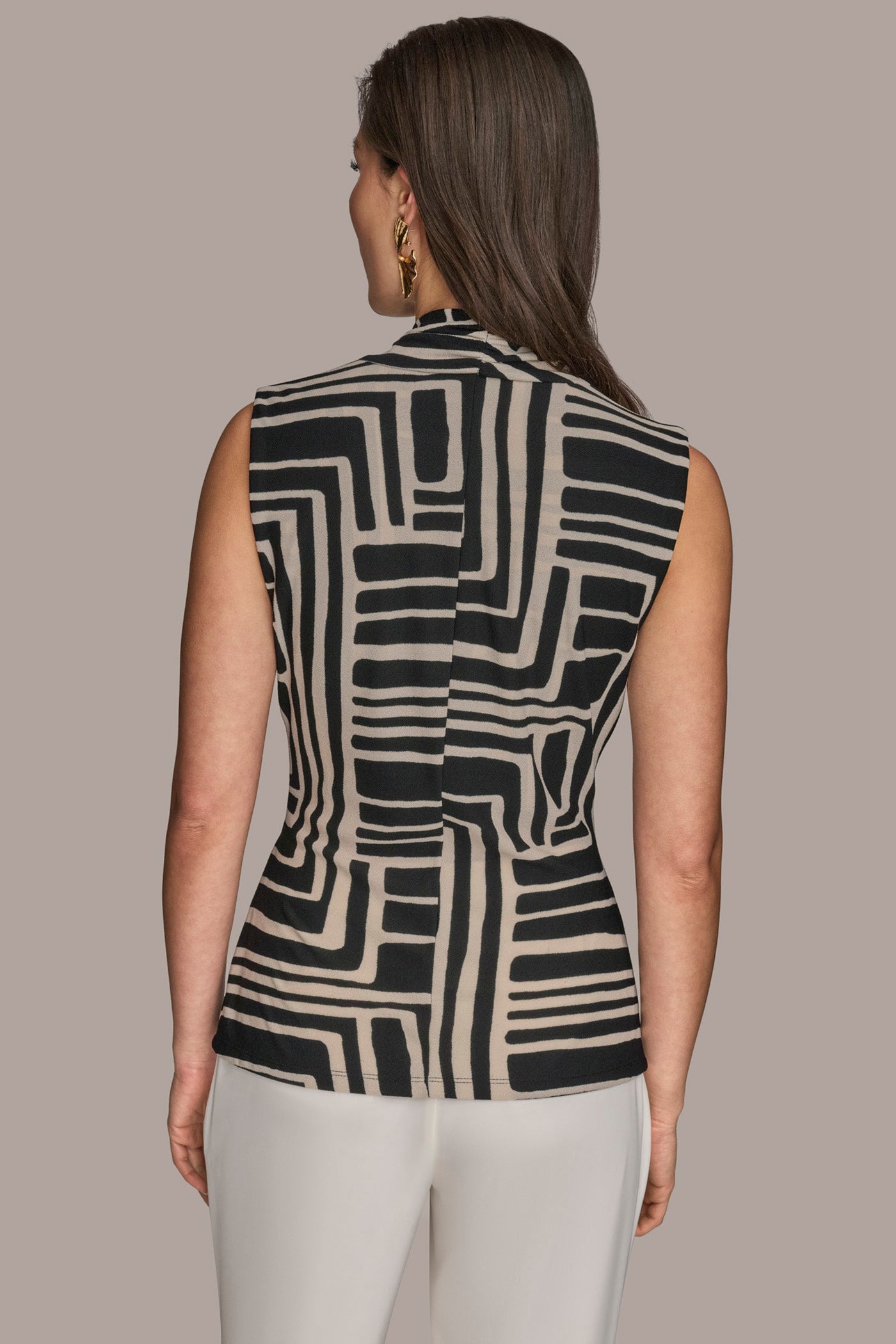 ASYMMETRIC WRAP-EFFECT TOP | View 2 | New Arrivals ASYMMETRIC WRAP-EFFECT TOP | View 2 | New Arrivals