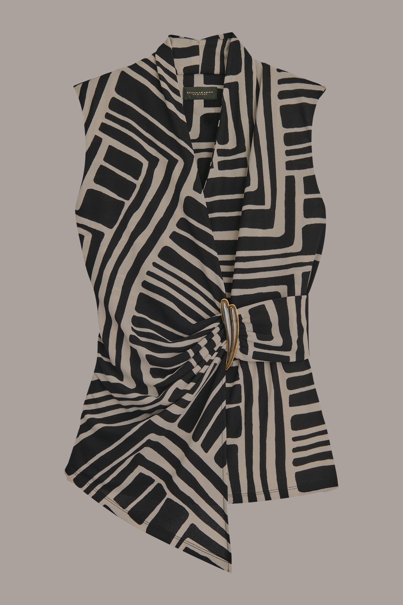 ASYMMETRIC WRAP-EFFECT TOP VIEW 5 | Clothing ASYMMETRIC WRAP-EFFECT TOP VIEW 5 | Clothing