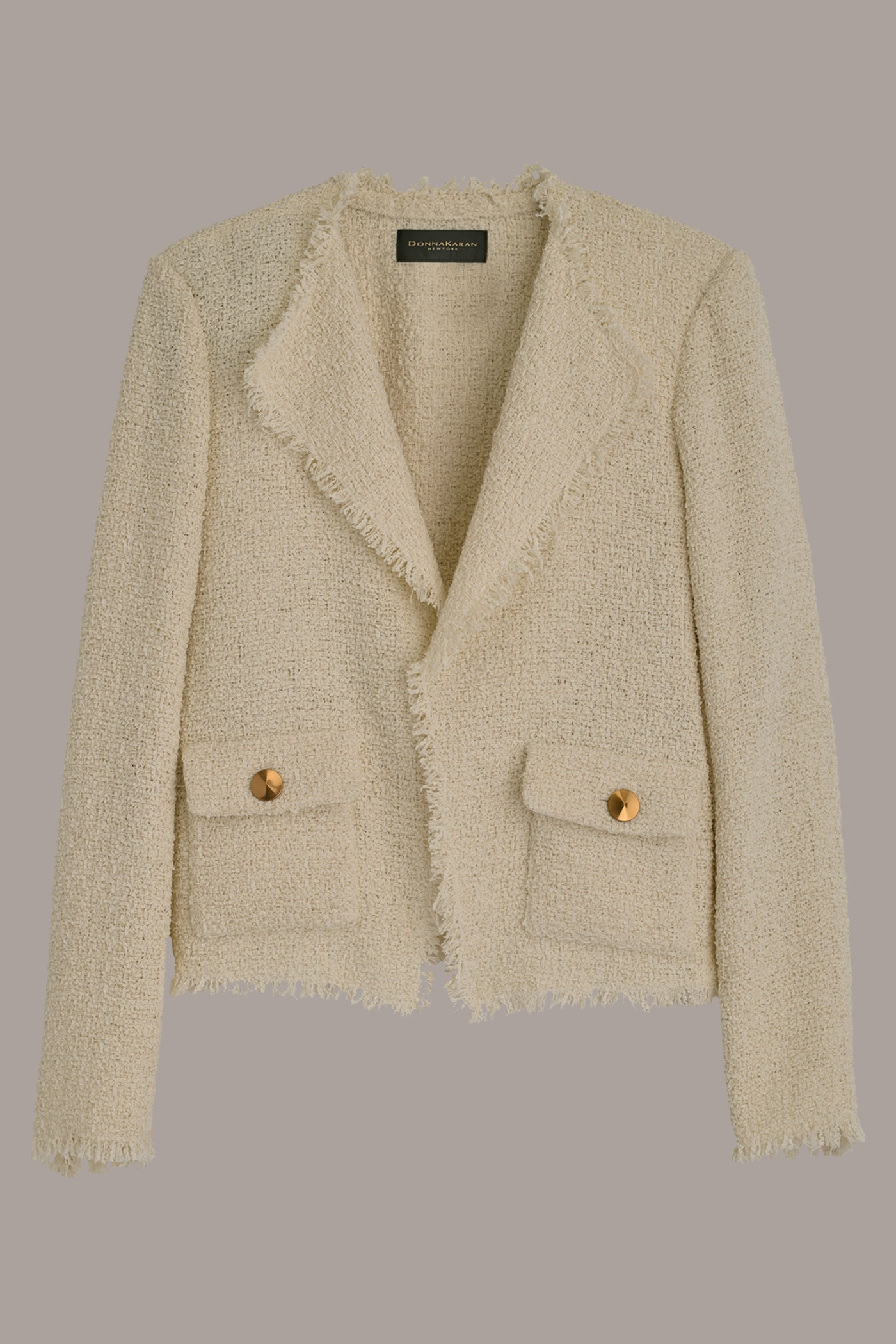 FRAYED TWEED SUIT JACKET VIEW 7 | Suits and Separates FRAYED TWEED SUIT JACKET VIEW 7 | Suits and Separates