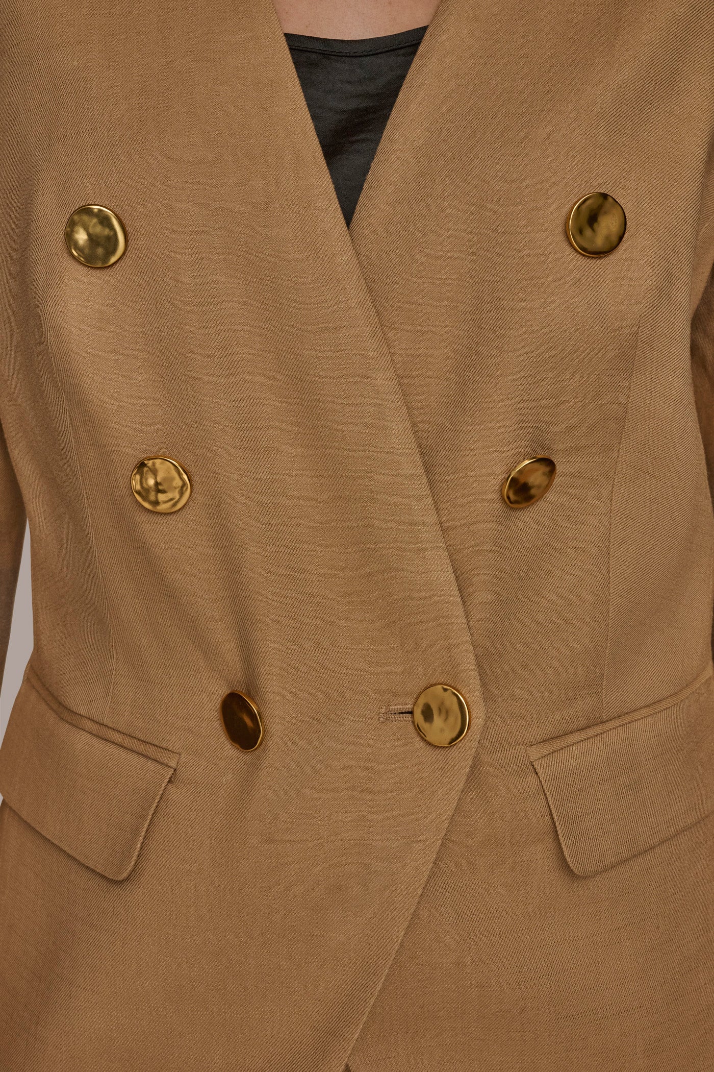 COLLARLESS JACKET VIEW 7 | Matching Sets COLLARLESS JACKET VIEW 7 | Matching Sets