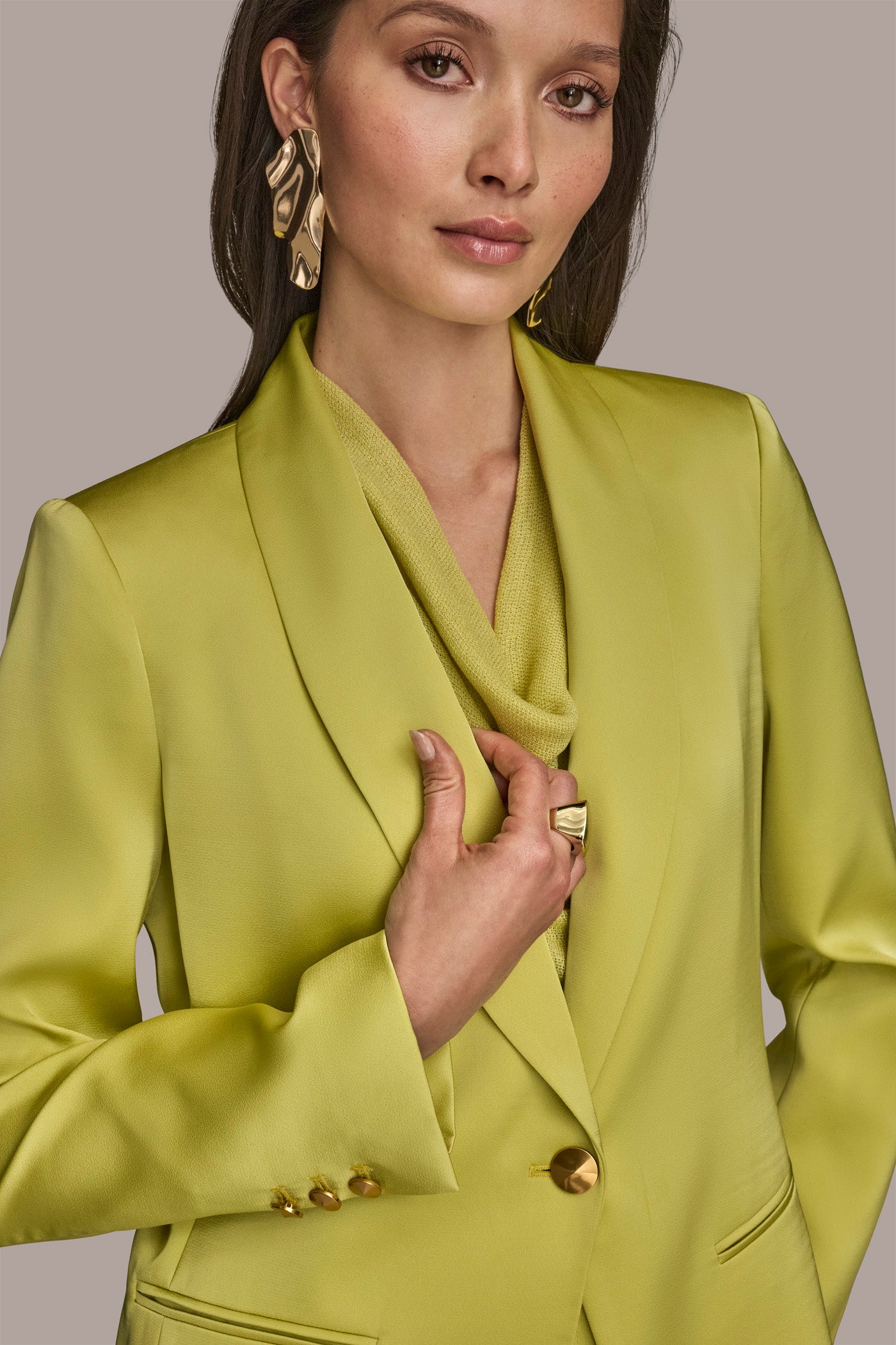 ONE-BUTTON SUIT BLAZER VIEW 6 | Suits and Separates ONE-BUTTON SUIT BLAZER VIEW 6 | Suits and Separates