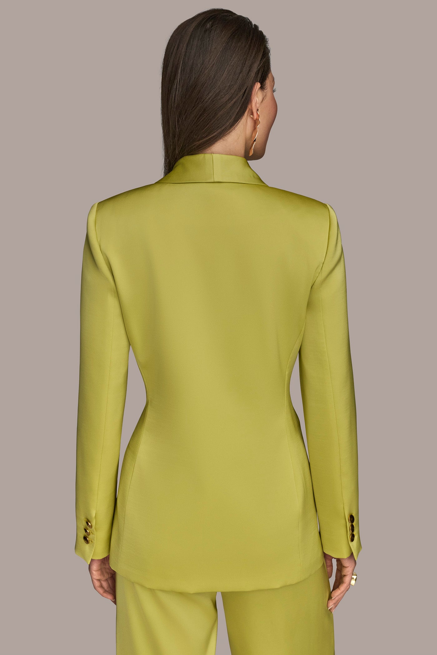 ONE-BUTTON SUIT BLAZER | View 2 | Matching Sets ONE-BUTTON SUIT BLAZER | View 2 | Matching Sets
