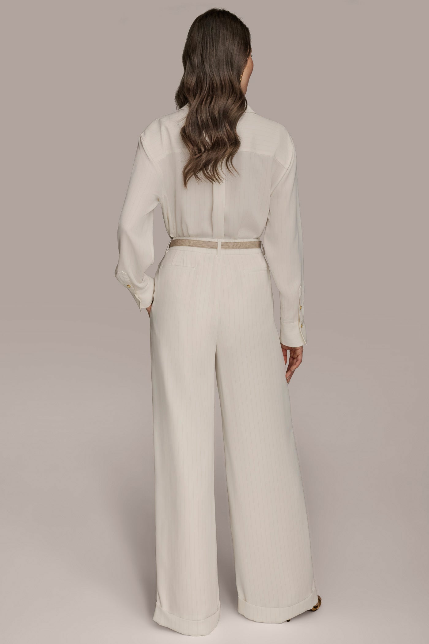 PLEATED WIDE LEG SUIT PANT VIEW 6 | Suits and Separates PLEATED WIDE LEG SUIT PANT VIEW 6 | Suits and Separates