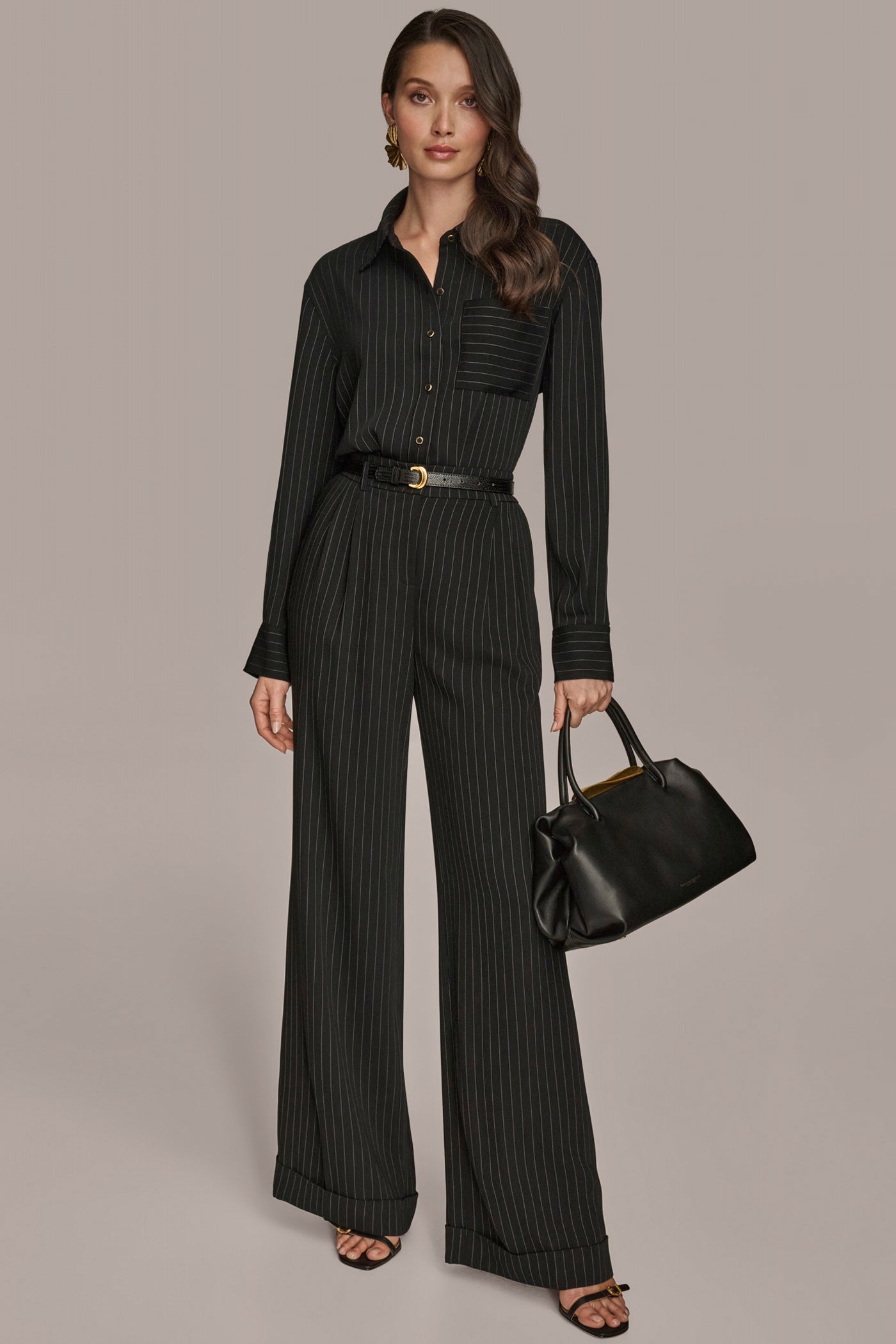 PLEATED WIDE LEG SUIT PANT VIEW 6 | Suits and Separates PLEATED WIDE LEG SUIT PANT VIEW 6 | Suits and Separates