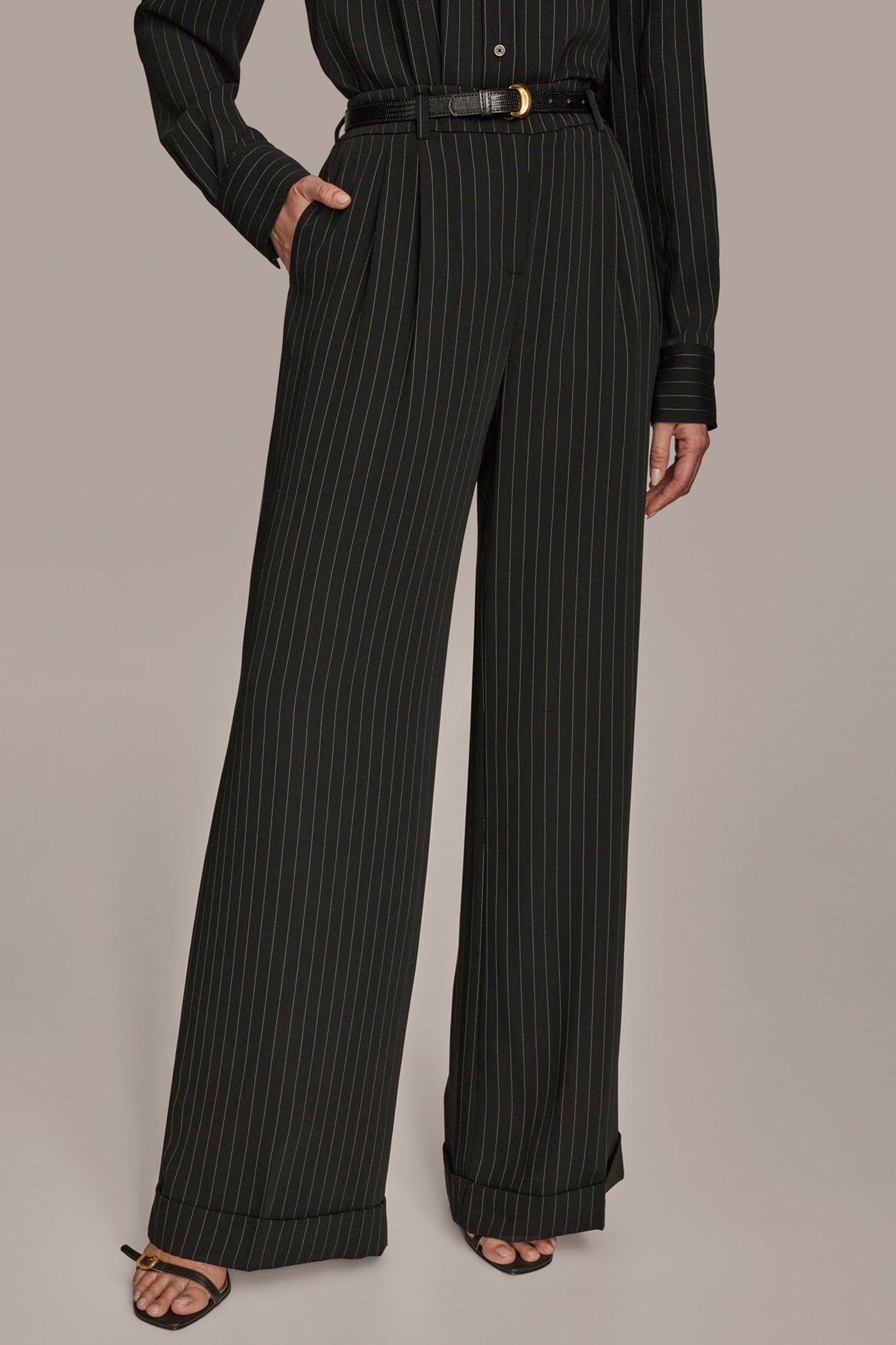 PLEATED WIDE LEG SUIT PANT | View 1 | Suits and Separates PLEATED WIDE LEG SUIT PANT | View 1 | Suits and Separates