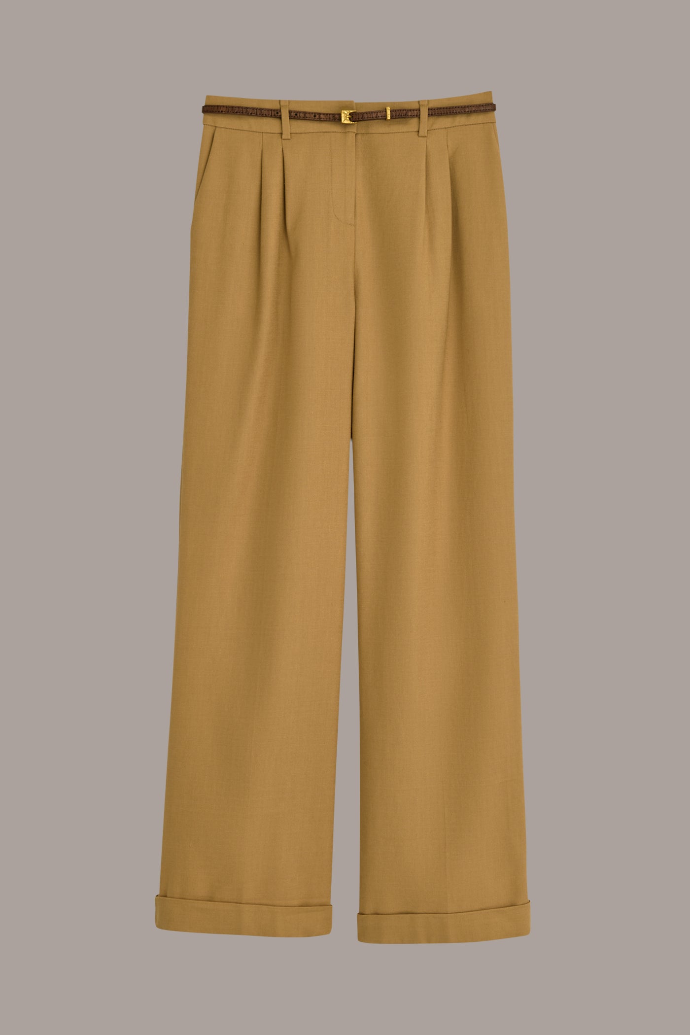 LINEN FULL LENGTH WIDE LEG PANT WITH BELT VIEW 7 | Suits and Separates LINEN FULL LENGTH WIDE LEG PANT WITH BELT VIEW 7 | Suits and Separates