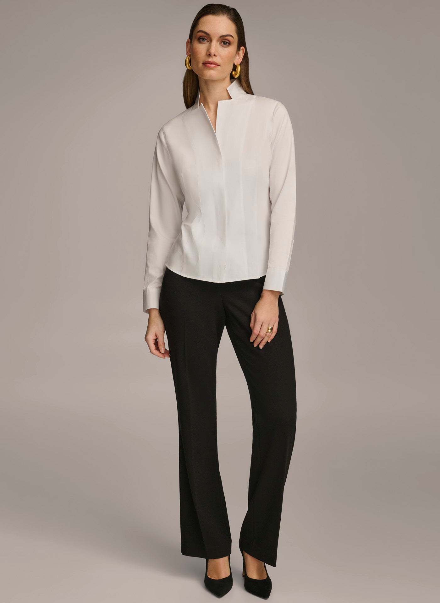 COTTON NOTCH COLLAR BUTTON DOWN VIEW 5 COTTON NOTCH COLLAR BUTTON DOWN VIEW 5